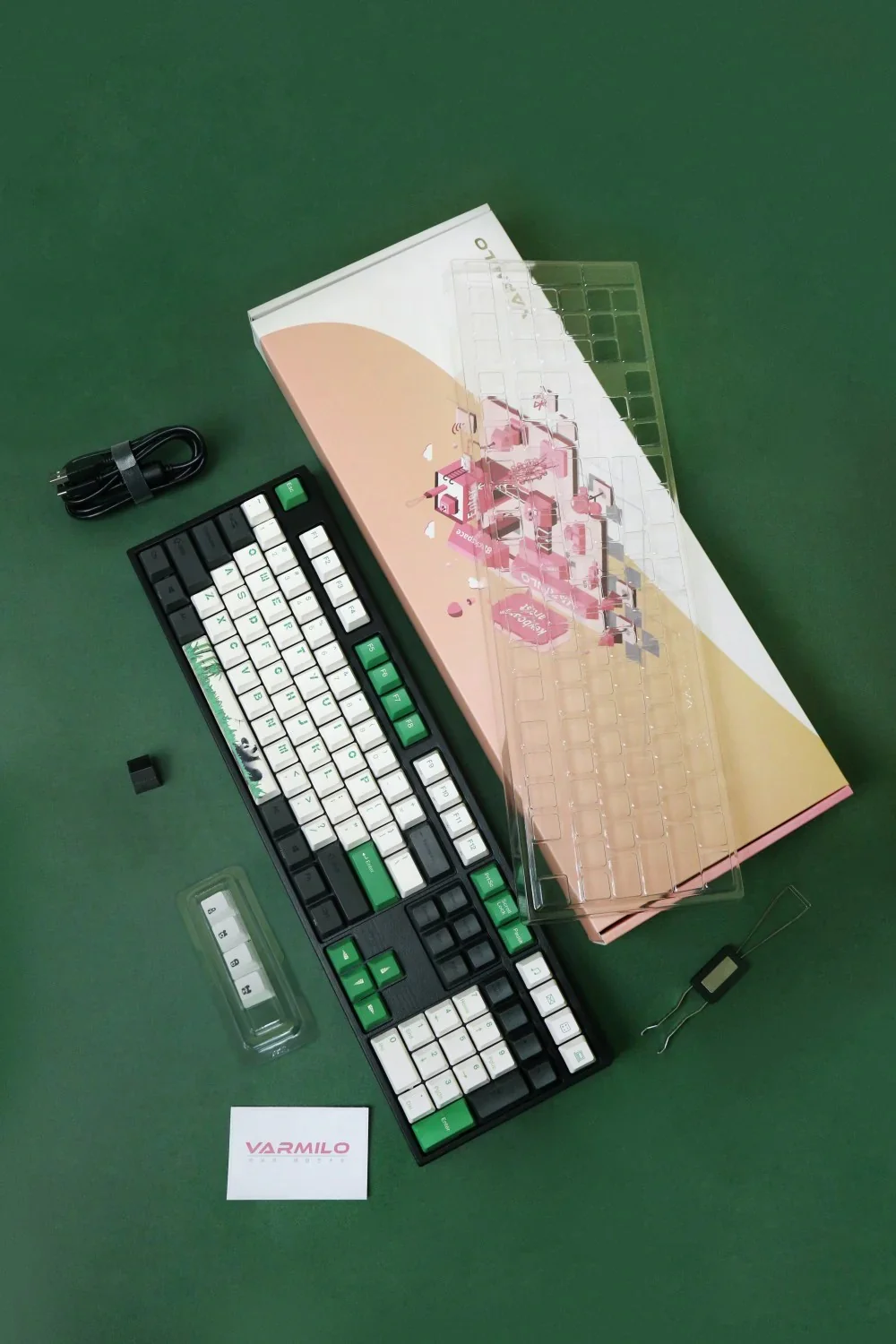 Varmilo APT108 Panda R2 Hotswap Wireless RGB Keyboard - Image 13
