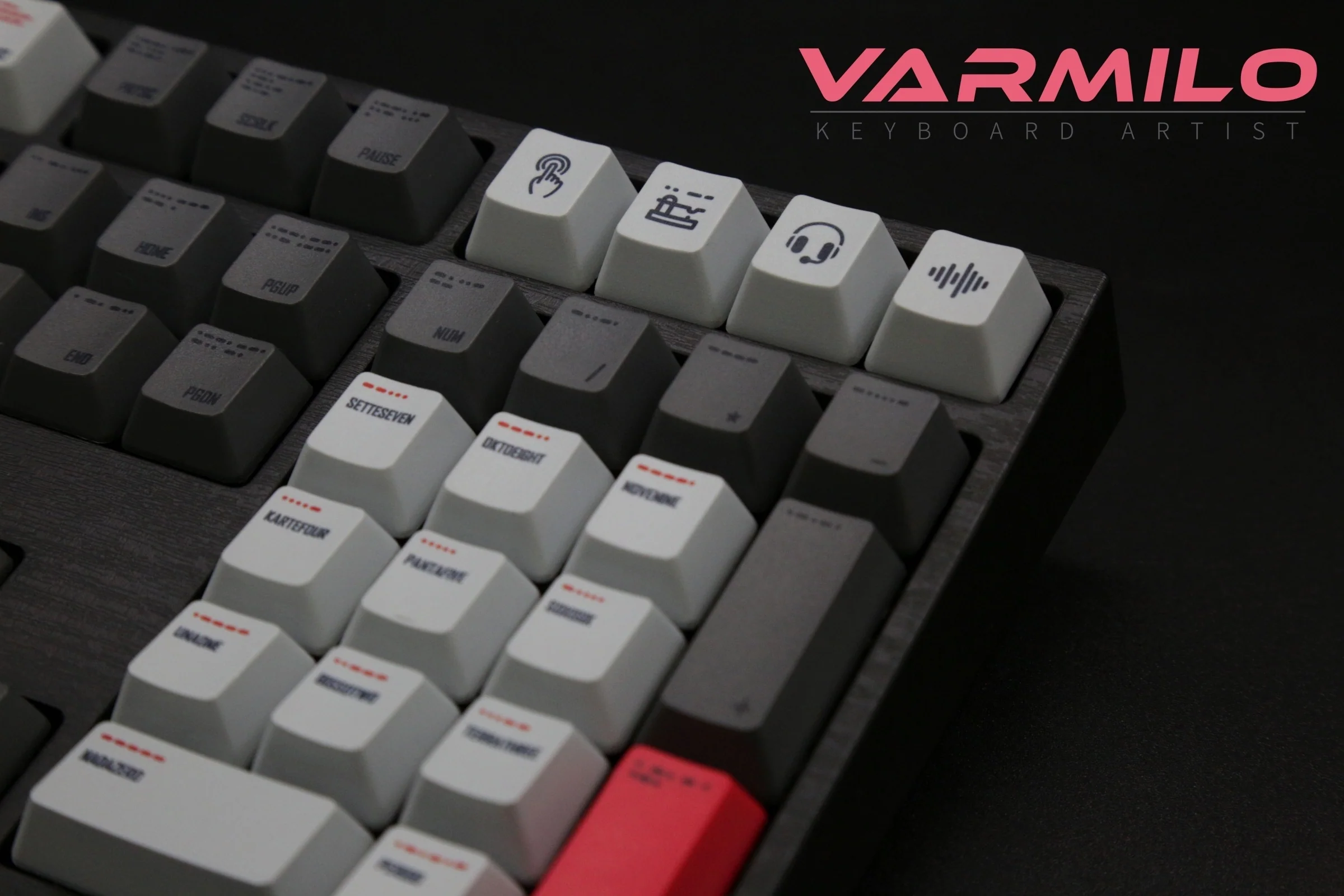 Varmilo Morse Code 108 Key Dye Sub PBT Keycap Set - Image 5