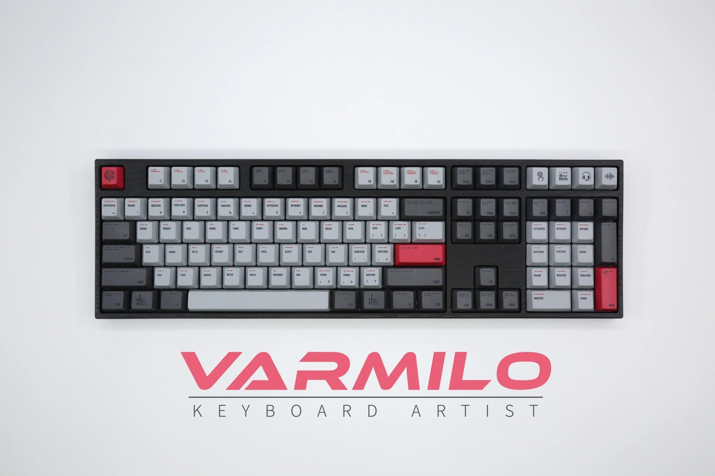 Varmilo Morse Code 108 Key Dye Sub PBT Keycap Set - Image 8