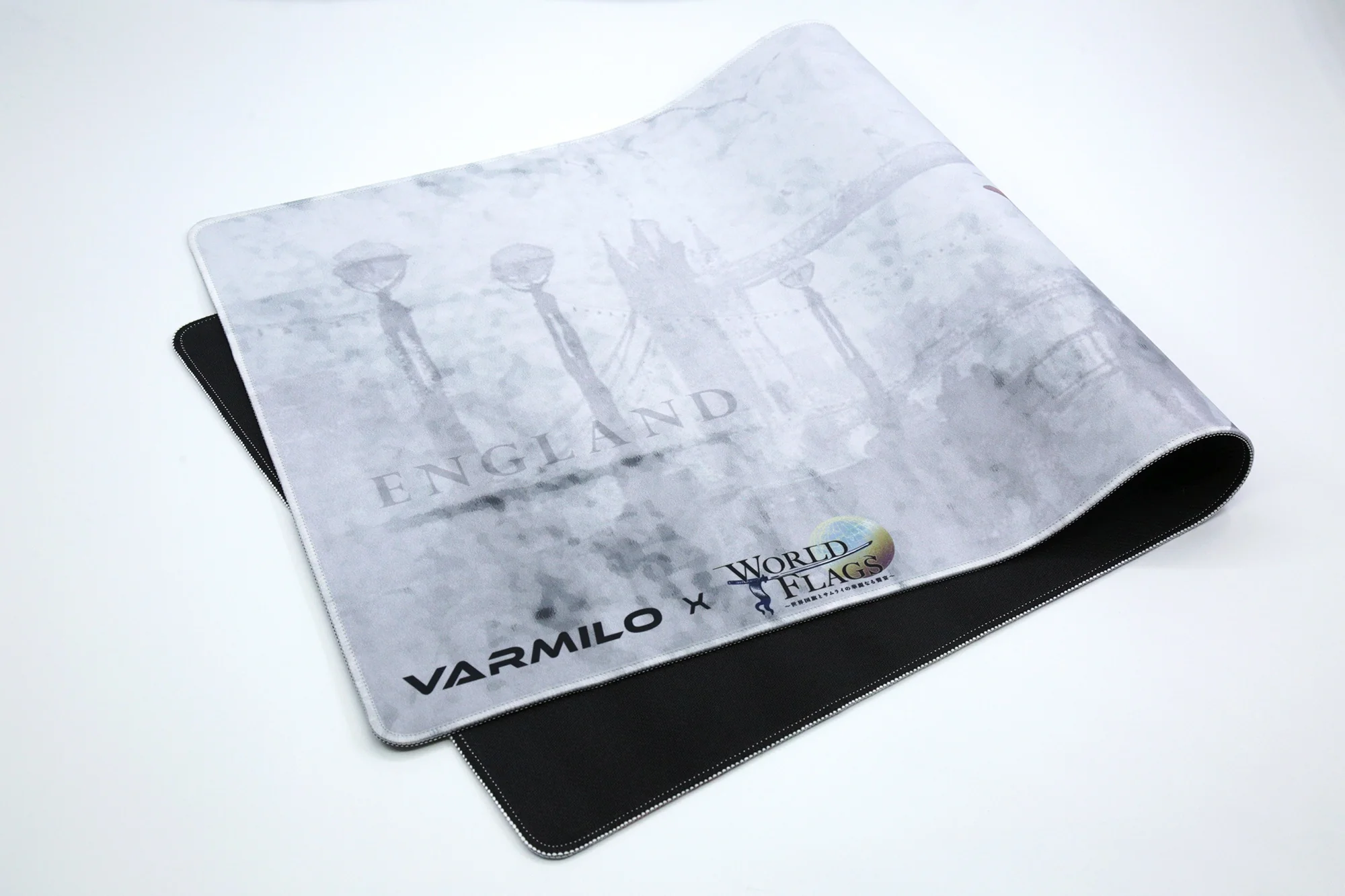 Varmilo Extra Large Olympics England Desk Mat with Stitched Edges - Image 2