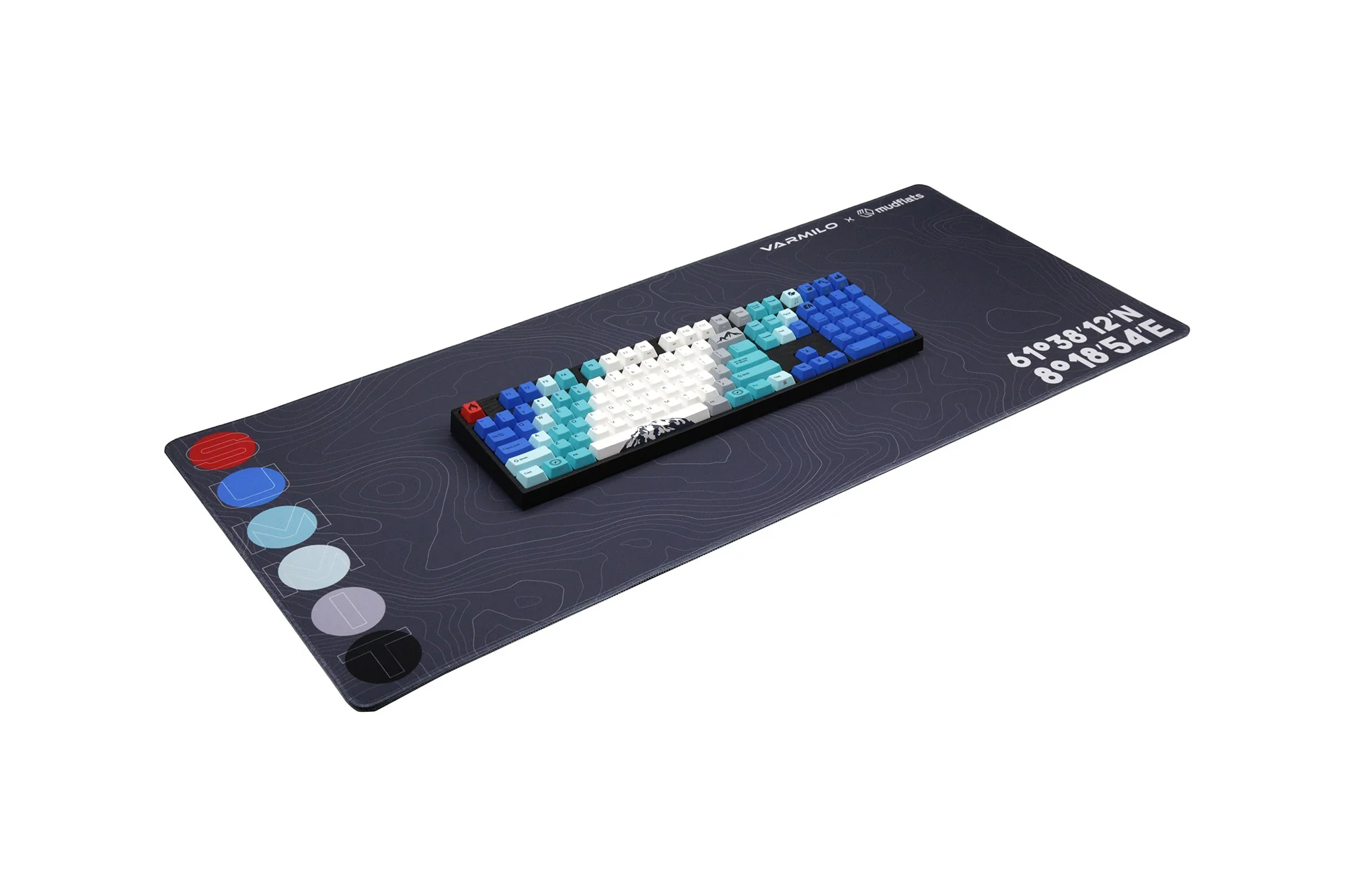 Varmilo Extra Large Summit Desk Mat with Stitched Edges - Image 3