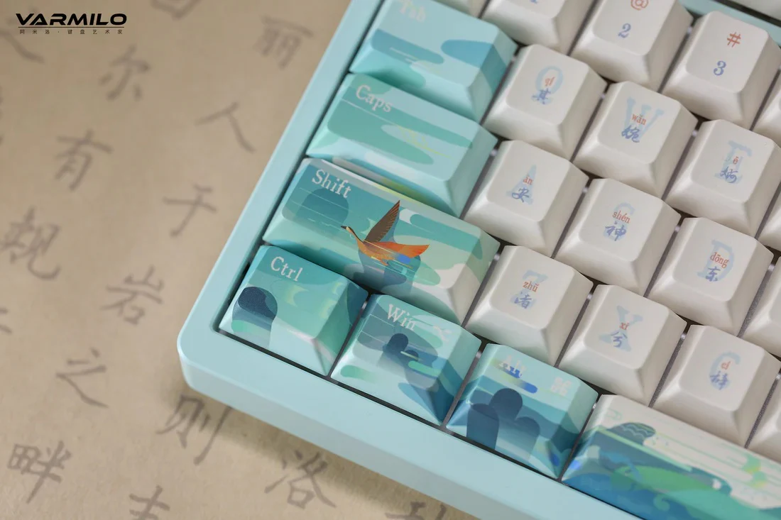 Varmilo Goddess LuoShen VA100 Hotswap Bluetooth RGB Cherry PBT Mechanical Keyboard - Image 11