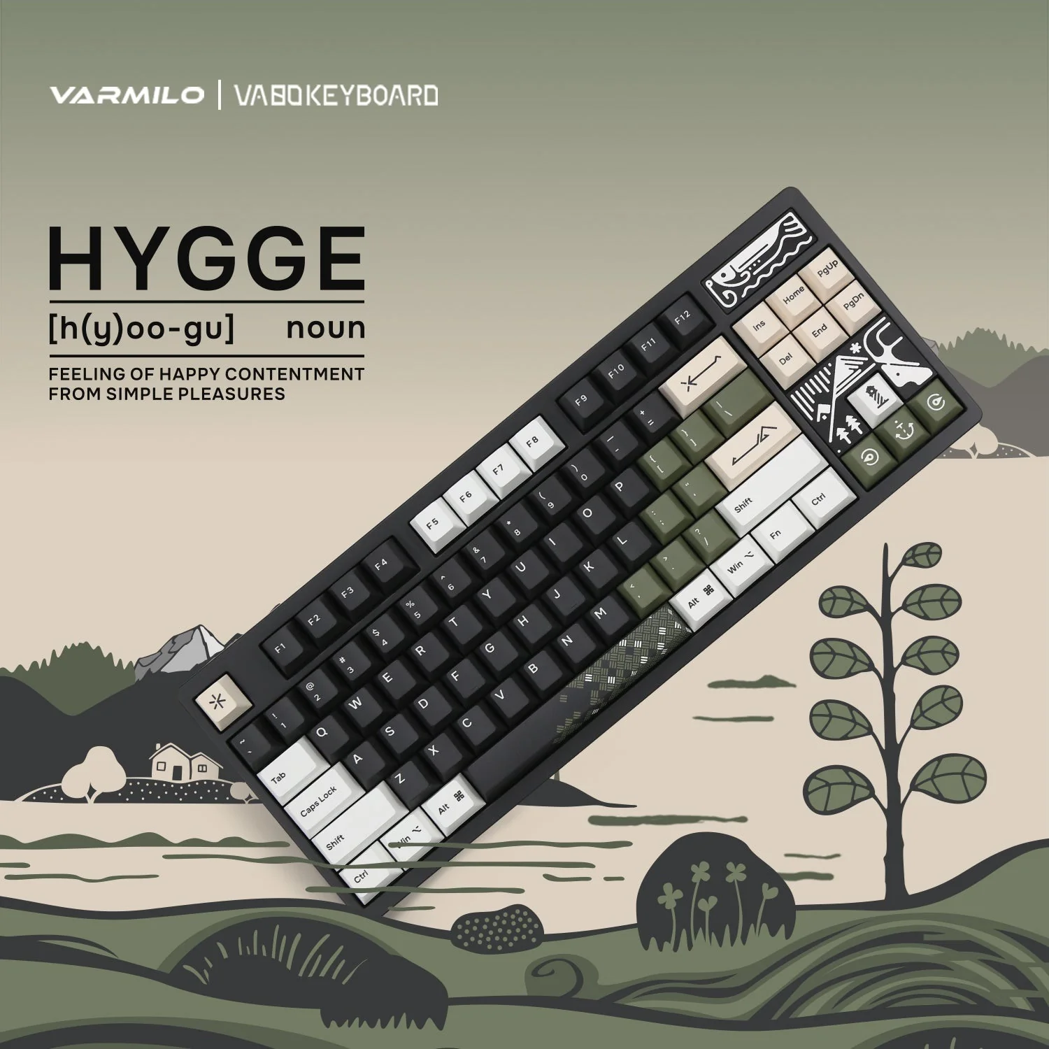 Varmilo Hygge VA80 Hotswap Bluetooth RGB Keyboard - Image 8