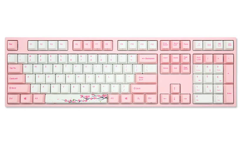 Varmilo MA108M Sakura White LED EC Keyboard