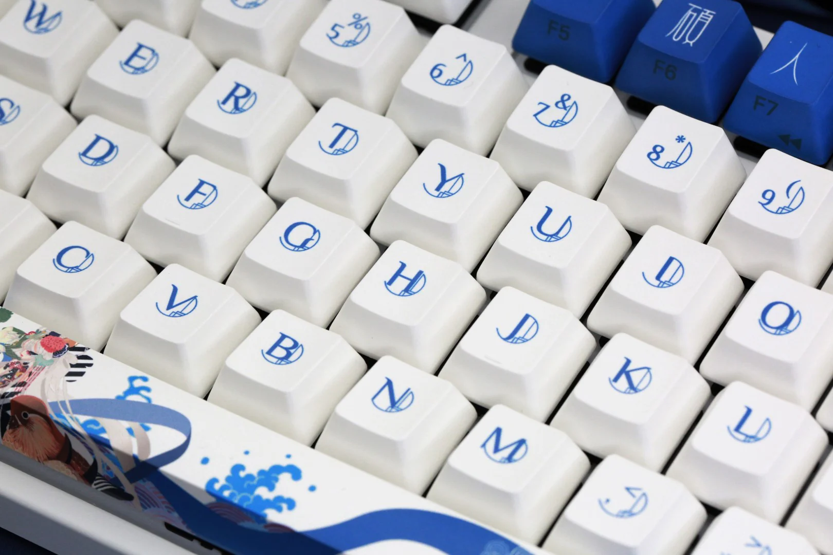 Varmilo MA87M Love Birds I White LED TKL Dye Sub PBT Mechanical Keyboard - Image 6