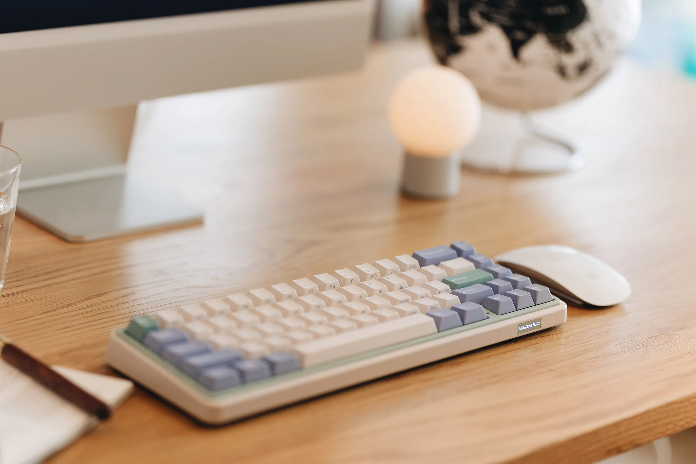 Varmilo Minilo VXH67 Eucalyptus 65% Wired Hotswap White LED Keyboard - Image 6