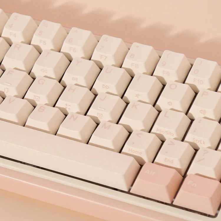Varmilo Minilo VXH81 Mendozae 75% Hotswap White LED Keyboard - Image 3