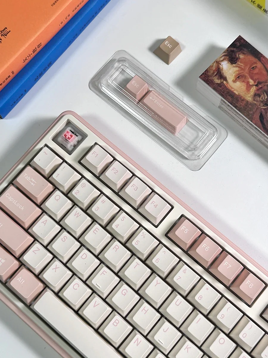 Varmilo Minilo VXH81 Mendozae 75% Hotswap White LED Keyboard - Image 8