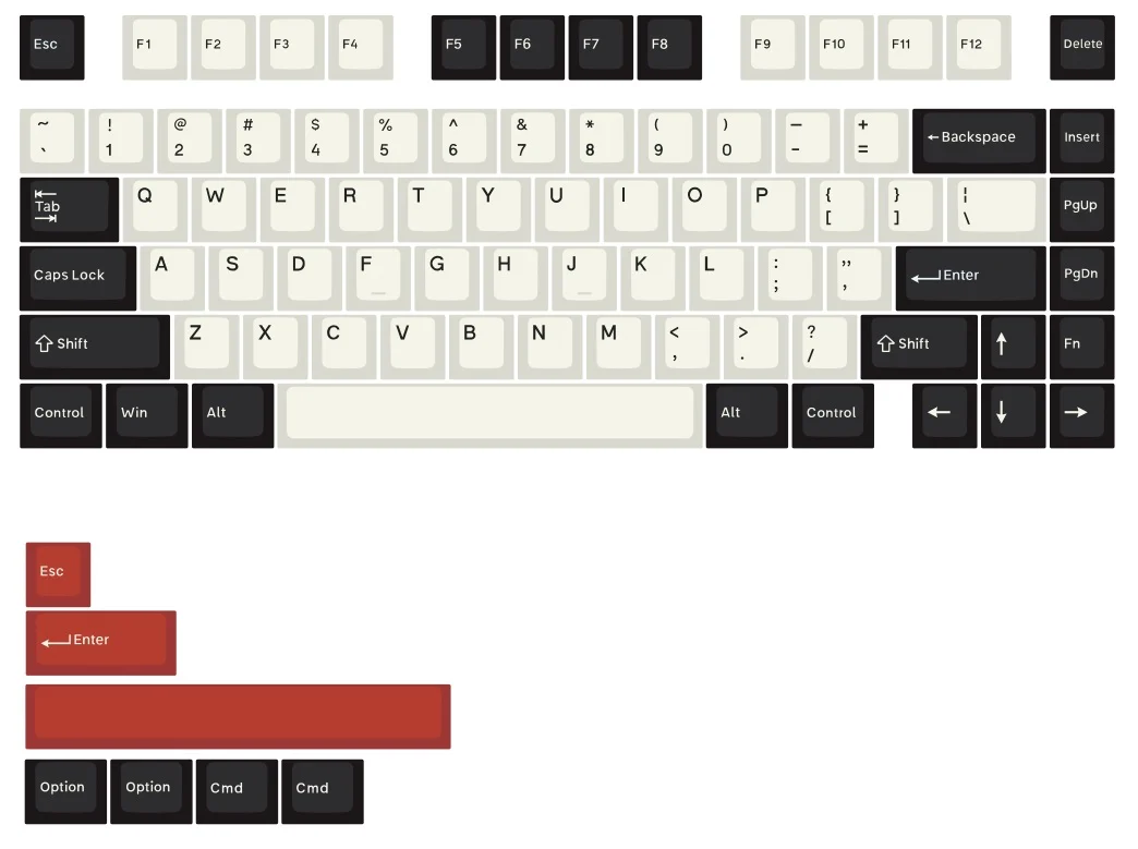 Varmilo Minilo75 Pro Retro Aluminum Wireless Keyboard - Image 4