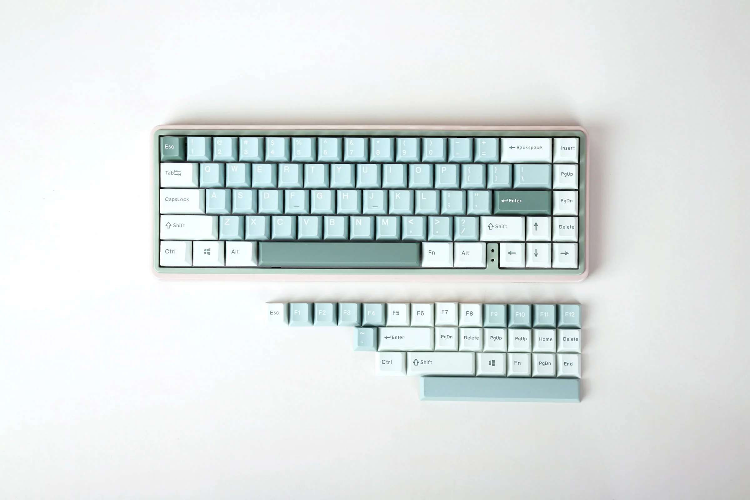 Varmilo Moss 98 Key Dye Sub ABS Keycap Set - Image 5