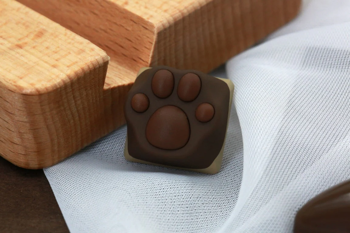 Varmilo Siamese Kitty Paw ABS / Silicon Keycap - Image 5