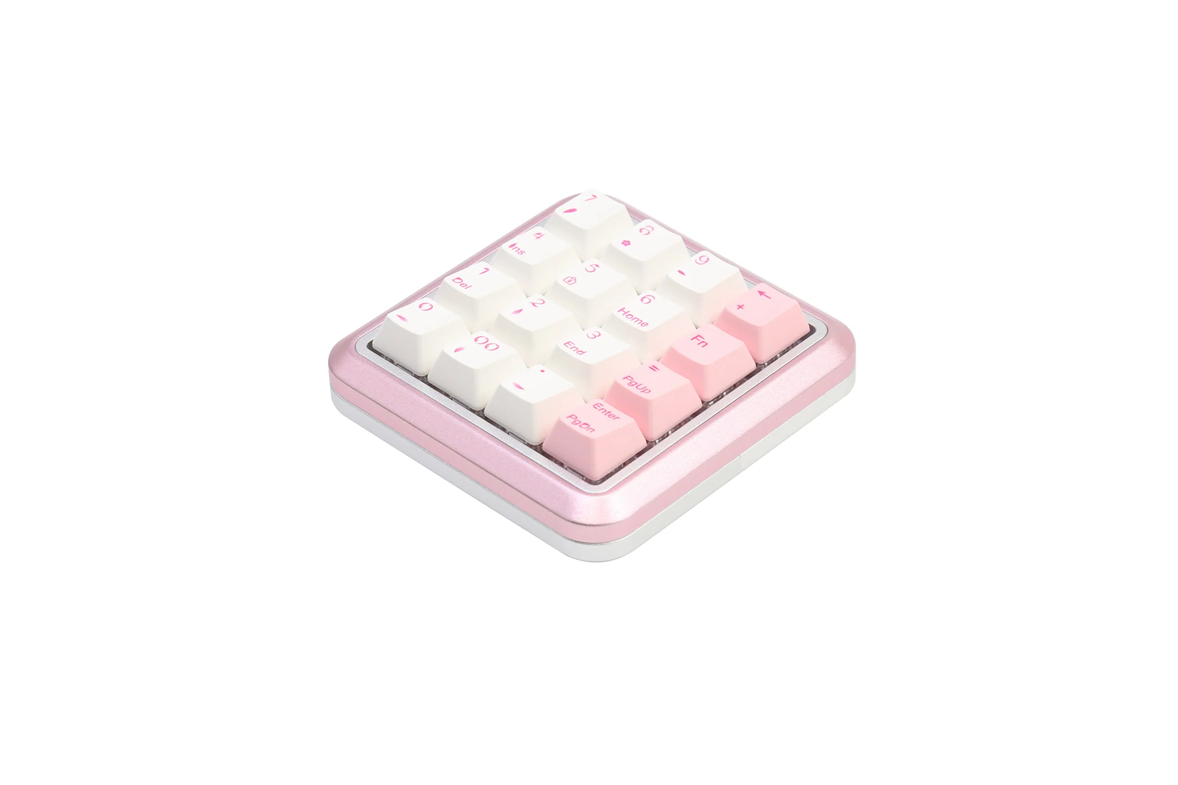 Varmilo Sword 2-16 Sakura White LED Numpad Dye Sub PBT Aluminum EC Mechanical Keyboard - Image 7