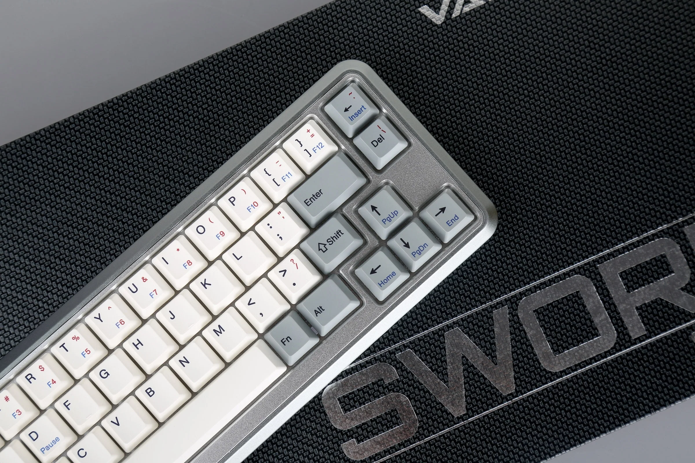 Varmilo Sword 2-49 Retro Grey Aluminum Hotswap Dye Sub PBT Mechanical Keyboard - Image 13