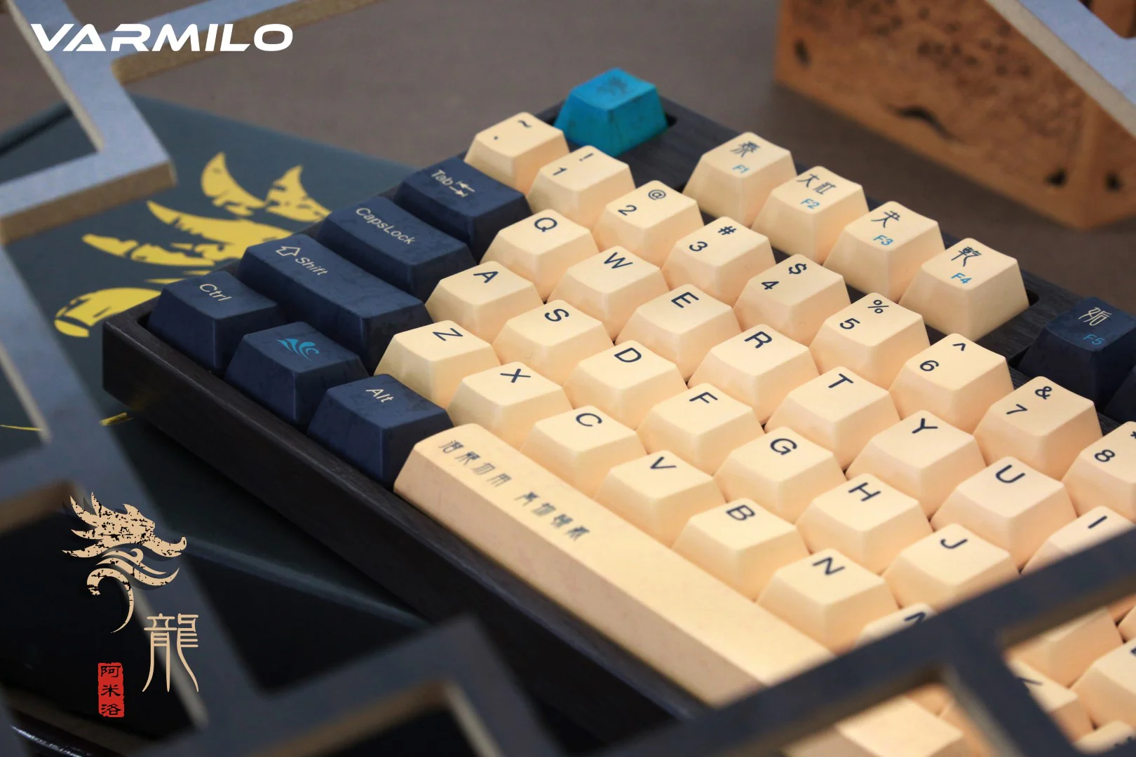 Varmilo VA104S Loong II White LED Dye Sub PBT Mechanical Keyboard - Image 6