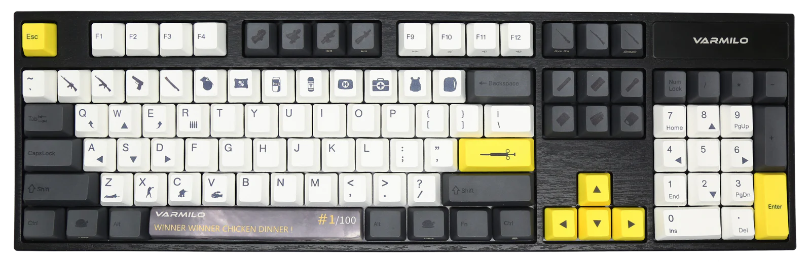 Varmilo VA108M Chicken Dinner Dye Sub PBT Mechanical Keyboard