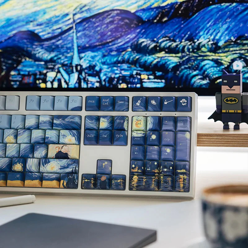 Varmilo Van Gogh 130 Key Dye Sub PBT Keycap Set - Image 3