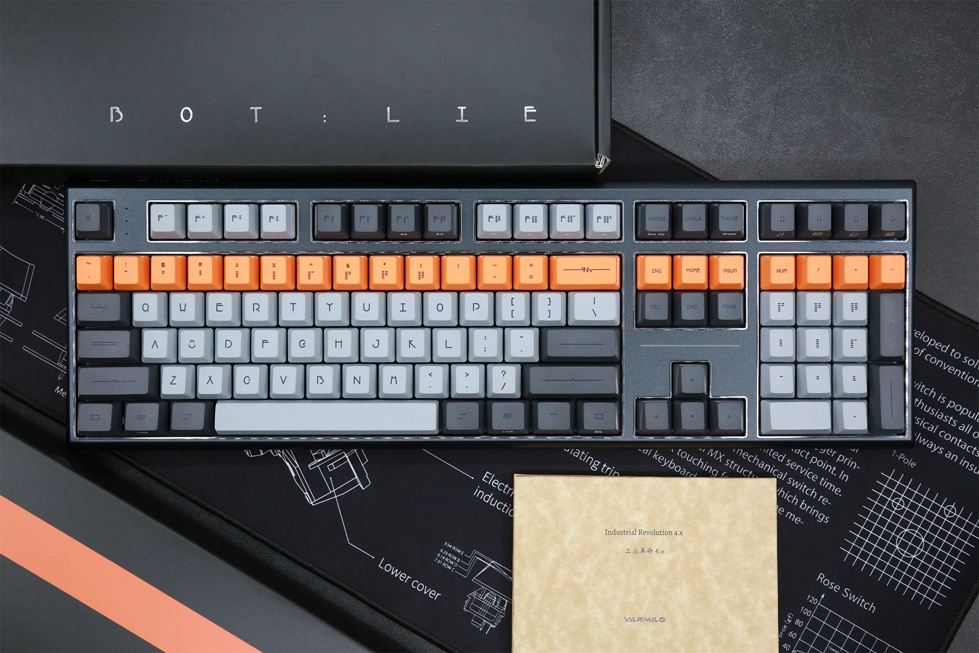 Varmilo Lure Series Lie White LED EC Mechanical Keyboard - Image 2