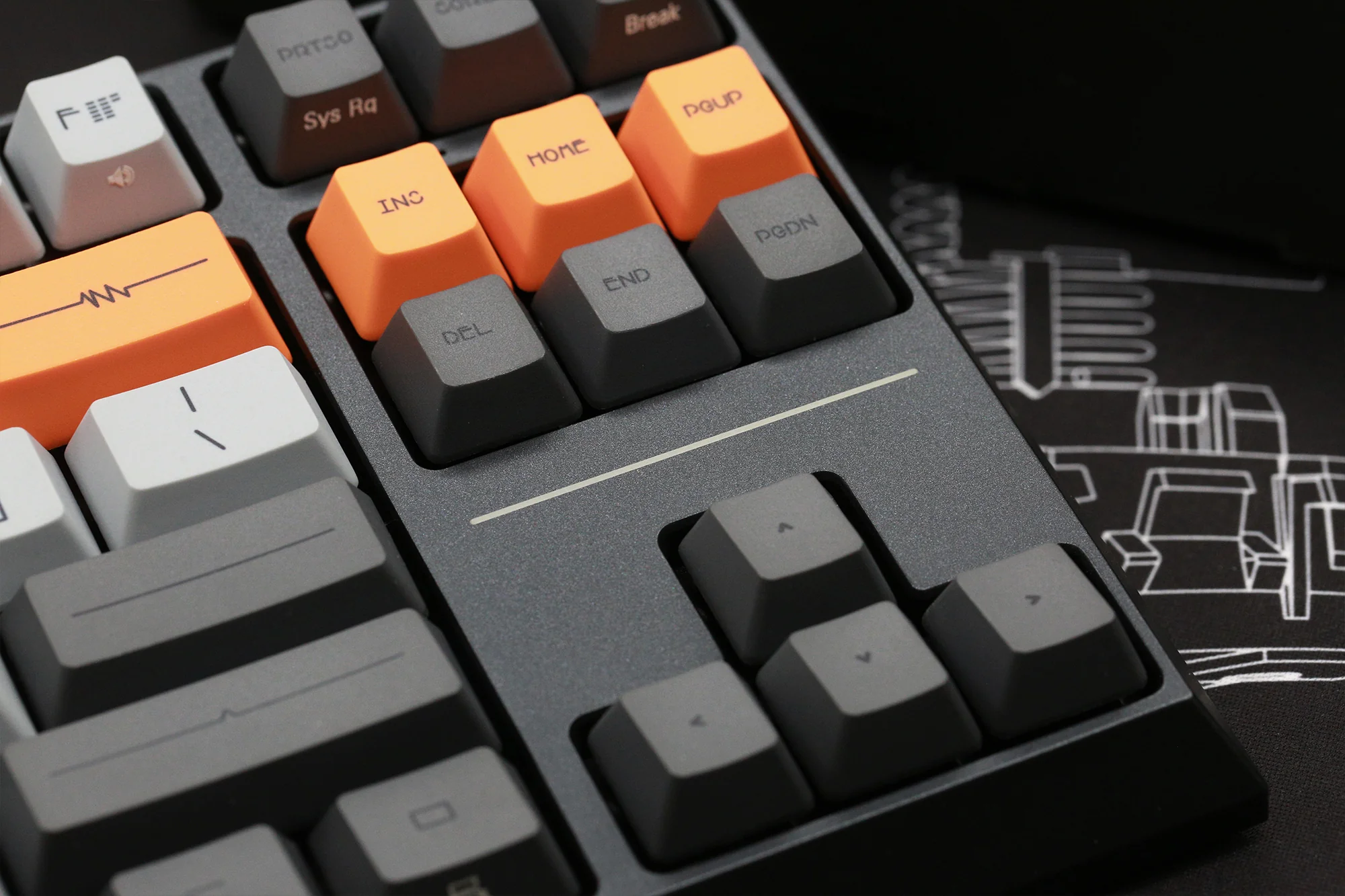 Varmilo Cliff Bot Lie TKL Triple Mode Bluetooth / Wireless Mechanical Keyboard - Image 9