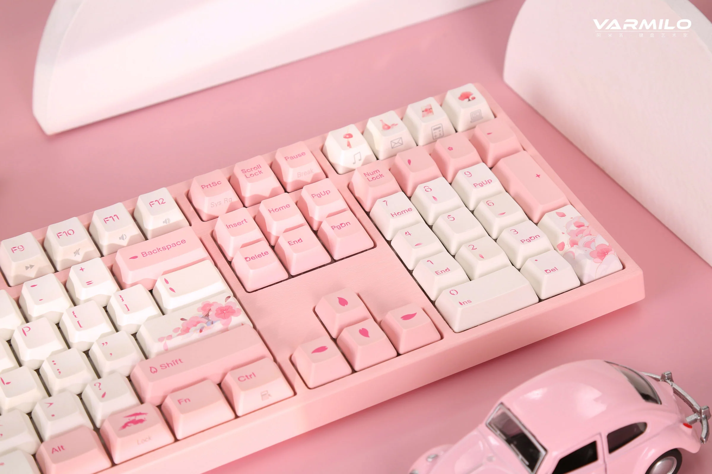 Varmilo VA Series V2 Sakura Round 2 Mechanical Keyboard - Image 7
