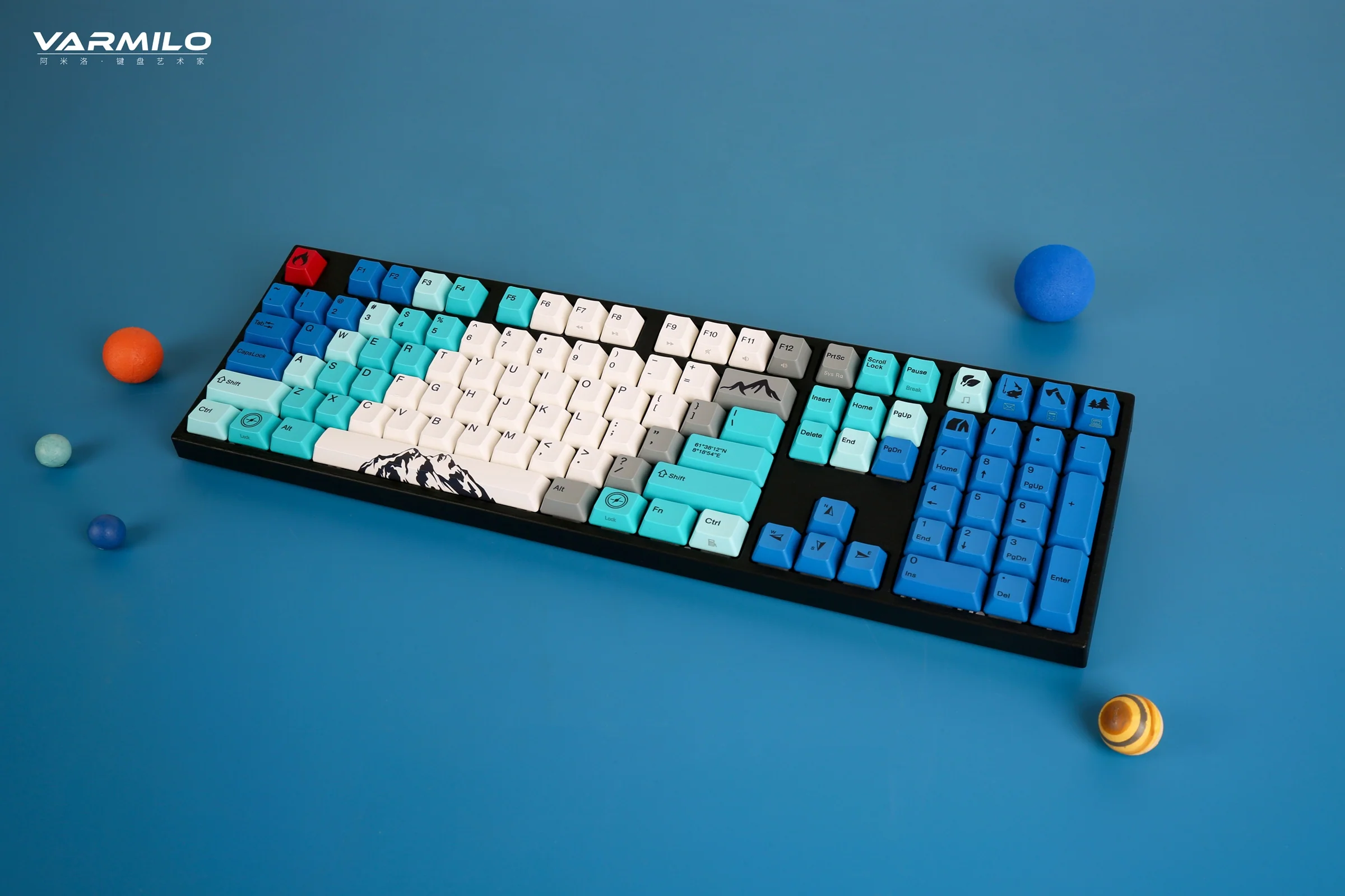 Varmilo VA Series V2 Summit R1 White LED Dye Sub PBT Mechanical Keyboard - Image 8