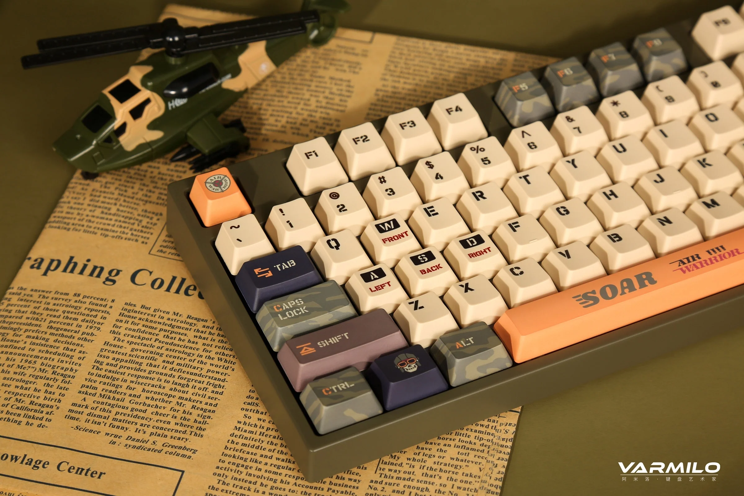Varmilo VA Series V2 Warrior Soar Dye Sub PBT Mechanical Keyboard - Image 8