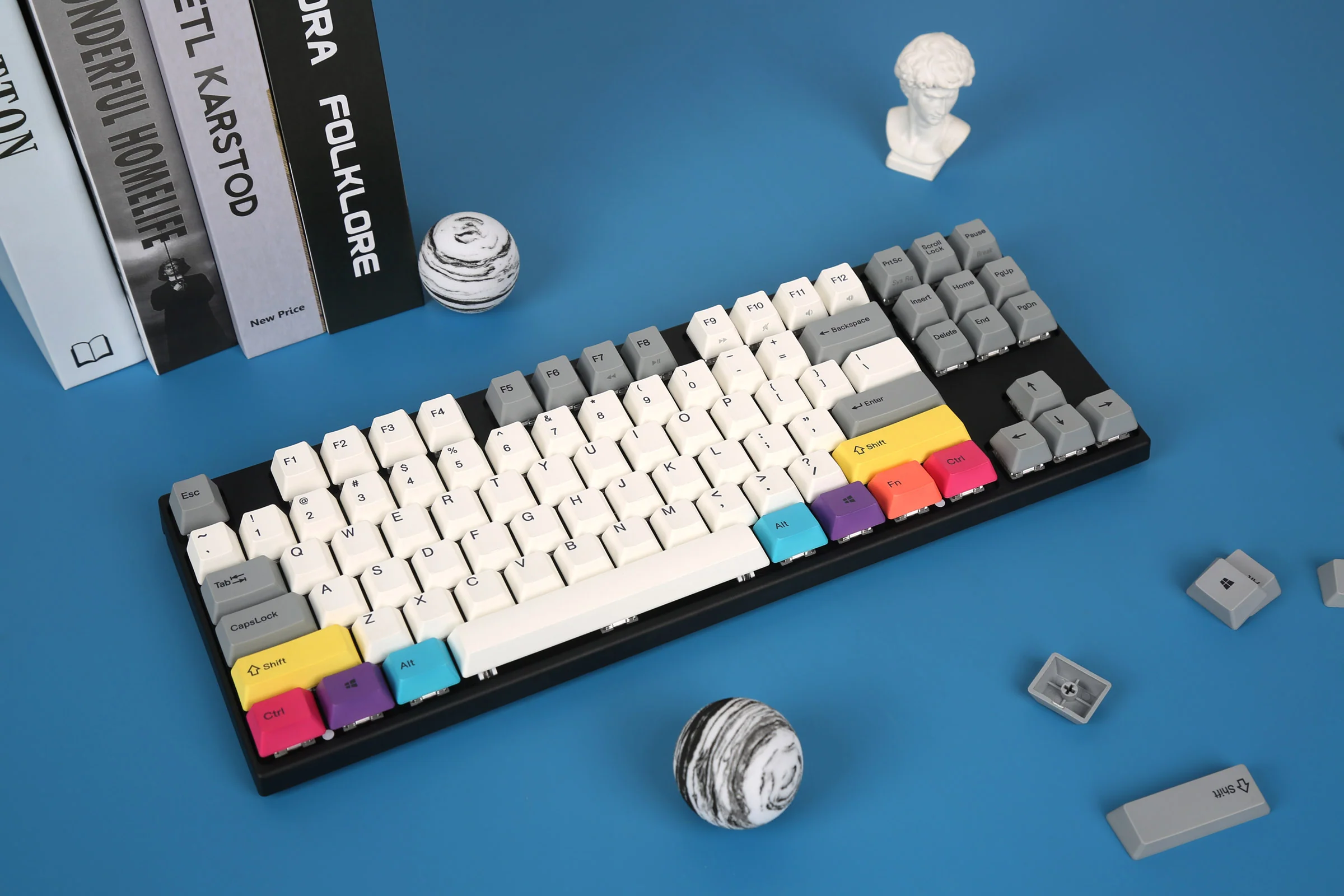 Varmilo VA Series V2 CMYK White LED TKL Mechanical Keyboard - Image 5