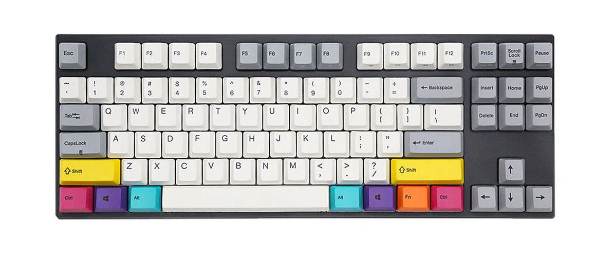 Varmilo VA Series V2 CMYK White LED TKL Mechanical Keyboard - Image 8