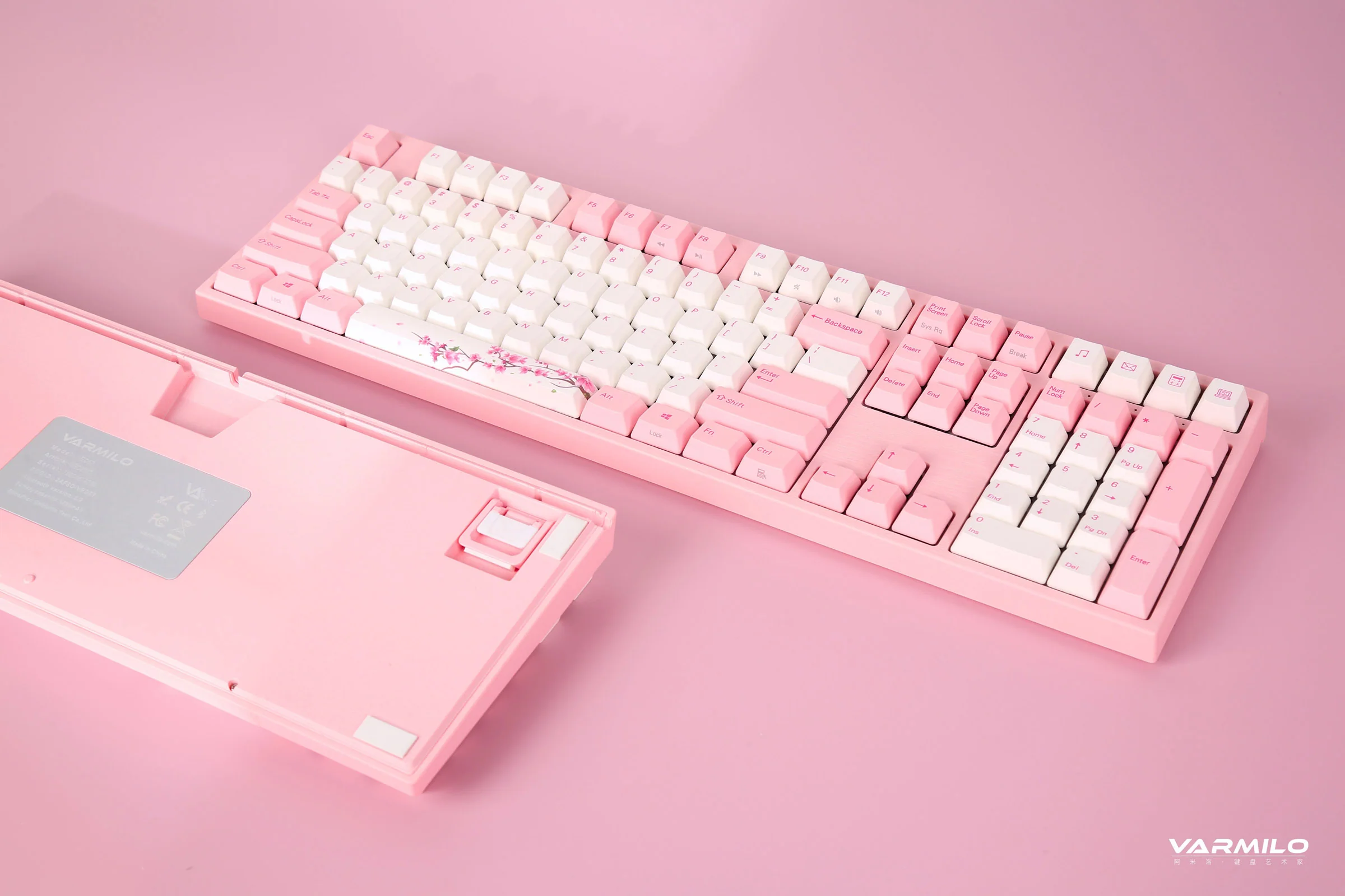 Varmilo VA Series V2 Sakura R1 Bluetooth Mechanical Keyboard - Image 3