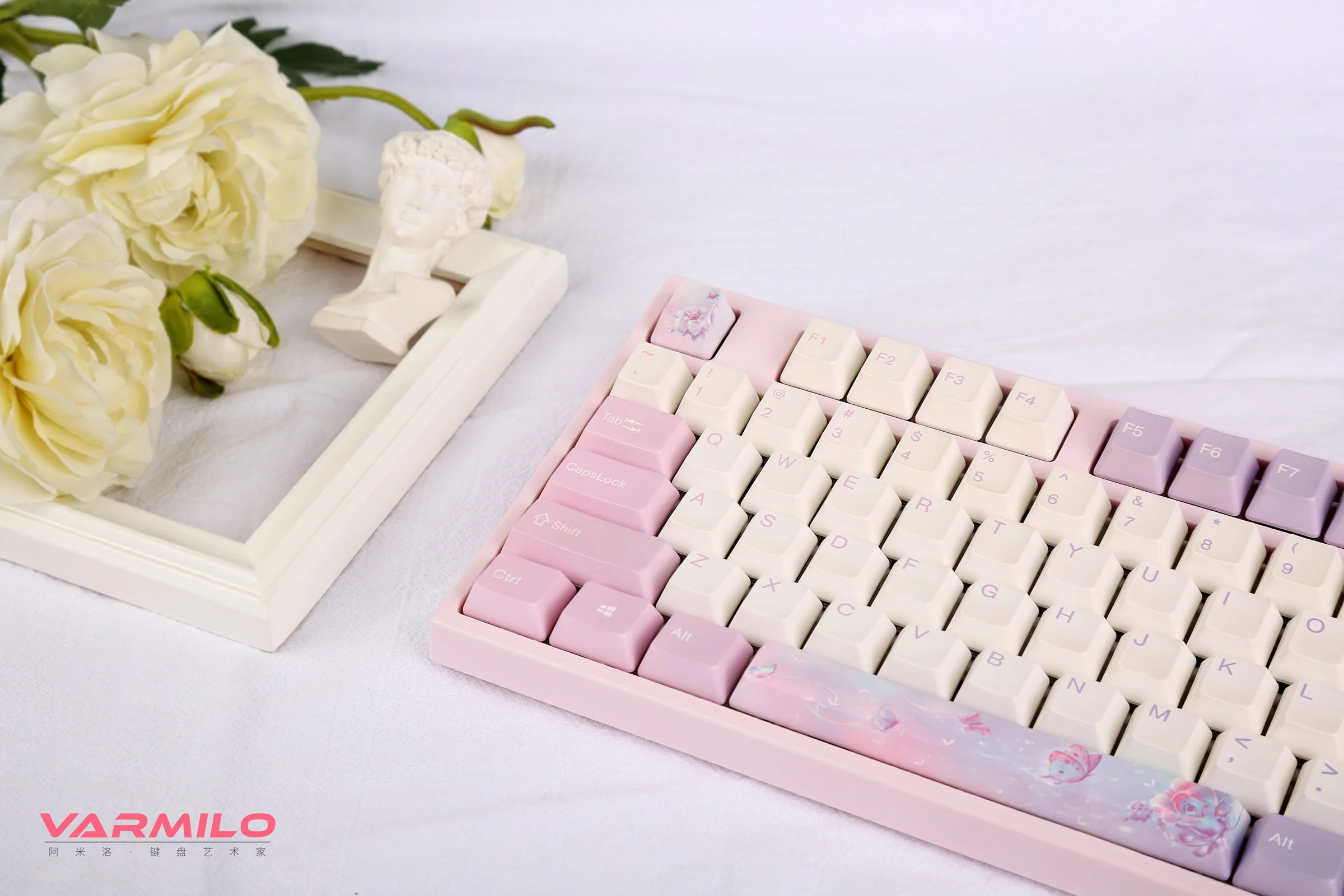Varmilo MA Series V2 Dreams on Board White LED EC Mechanical Keyboard - Image 7