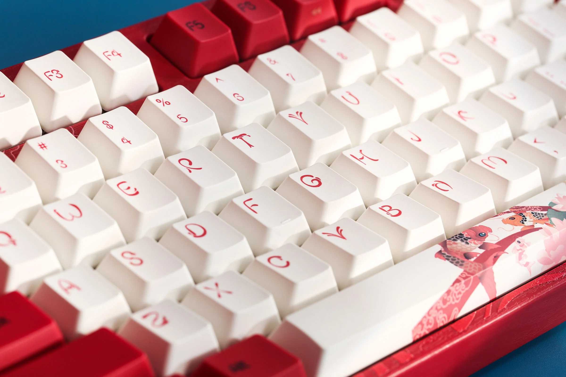 Varmilo MA Series V2 Koi White LED EC Mechanical Keyboard - Image 4