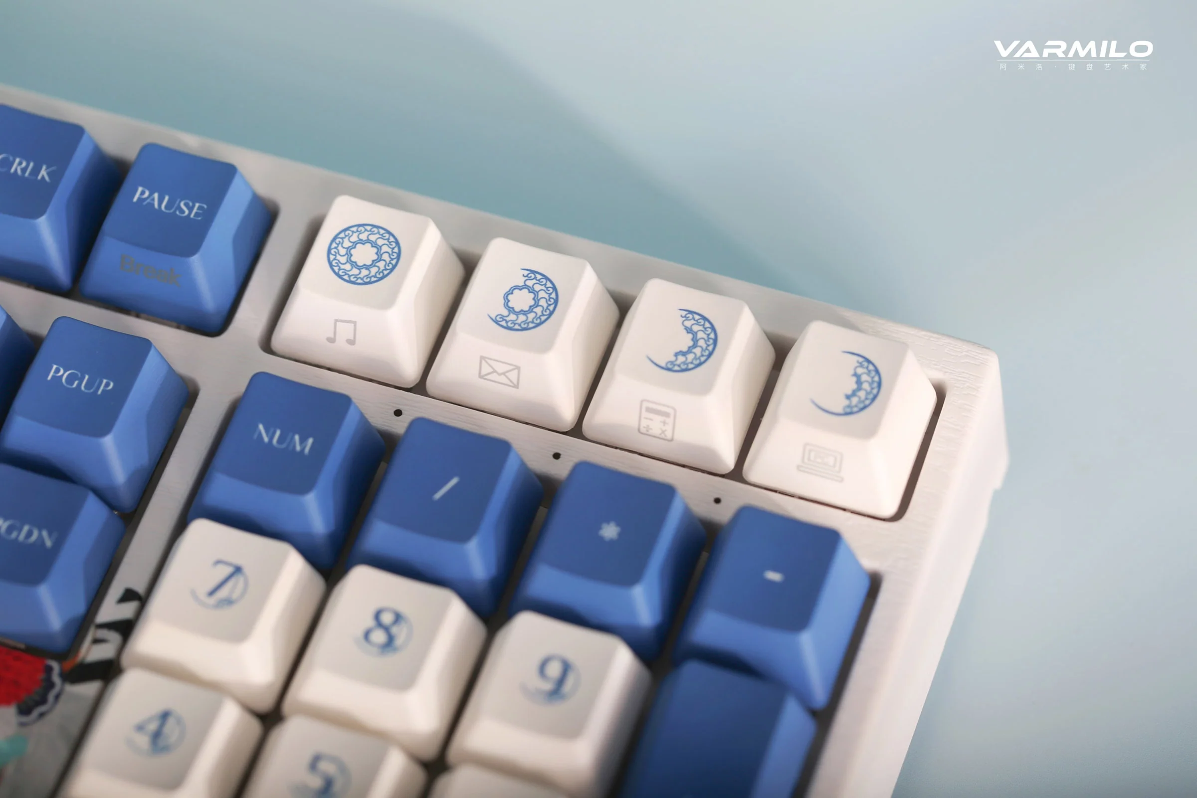 Varmilo MA Series V2 Love Birds Yang (I) White LED EC Mechanical Keyboard - Image 4