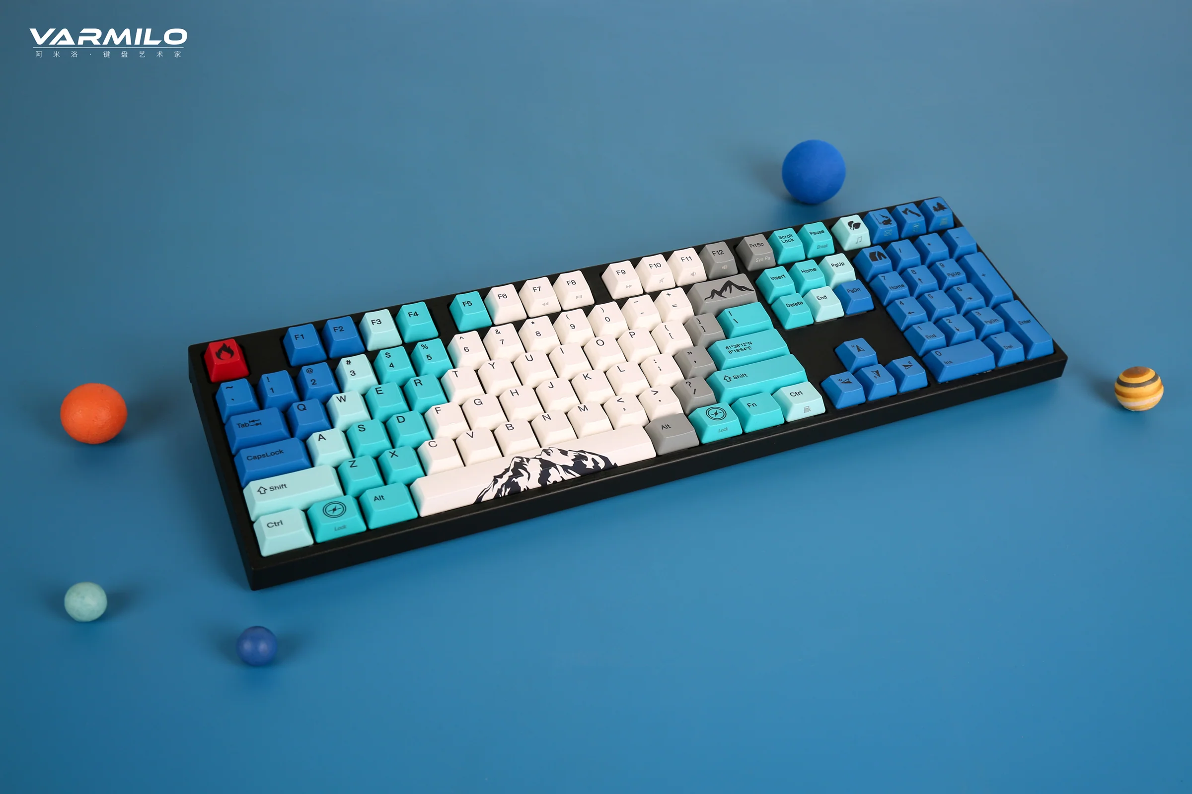 Varmilo MA Series V2 Summit R1 White LED Mechanical Keyboard - Image 5