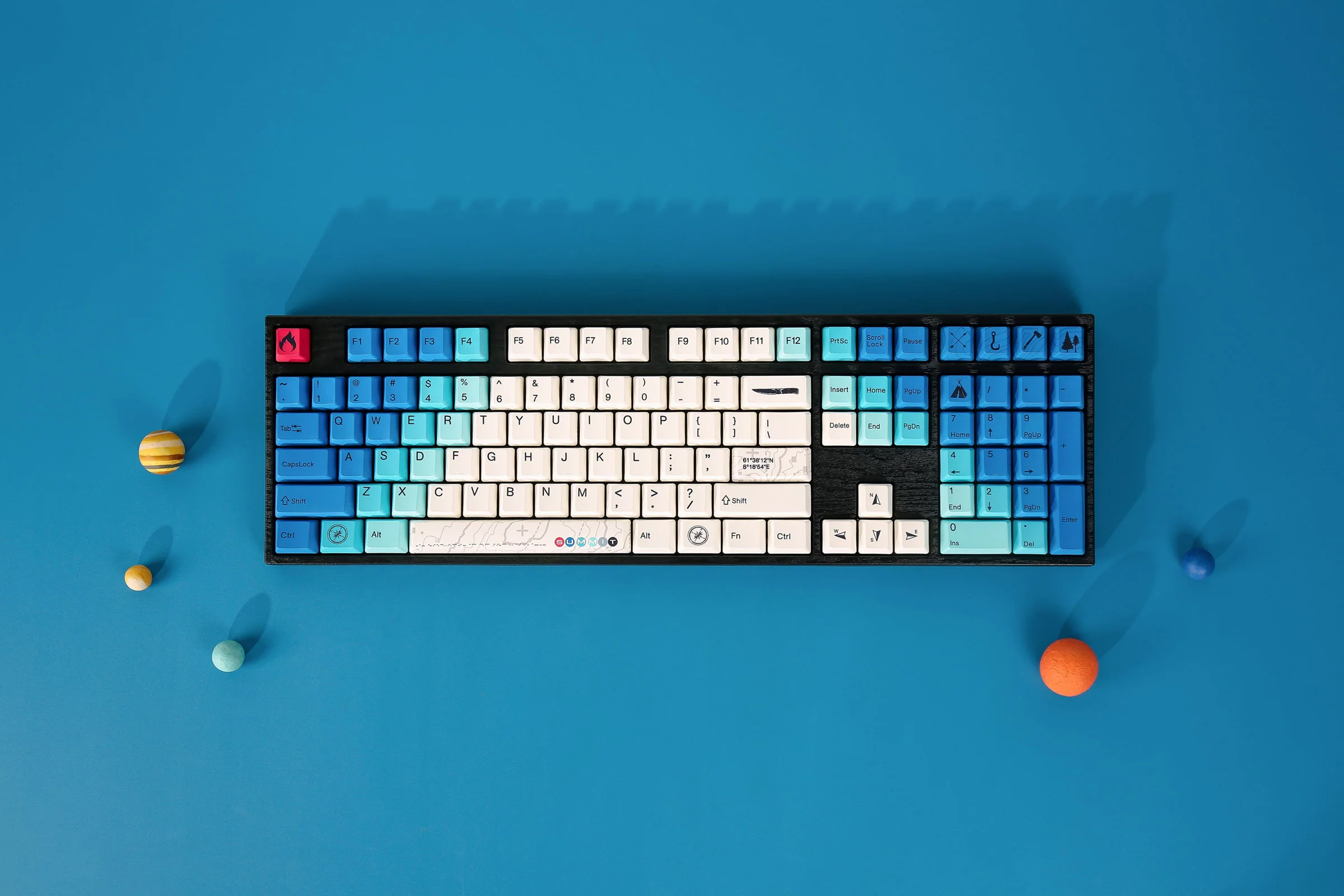 Varmilo MA Series V2 Summit R2 White LED EC Mechanical Keyboard - Image 2
