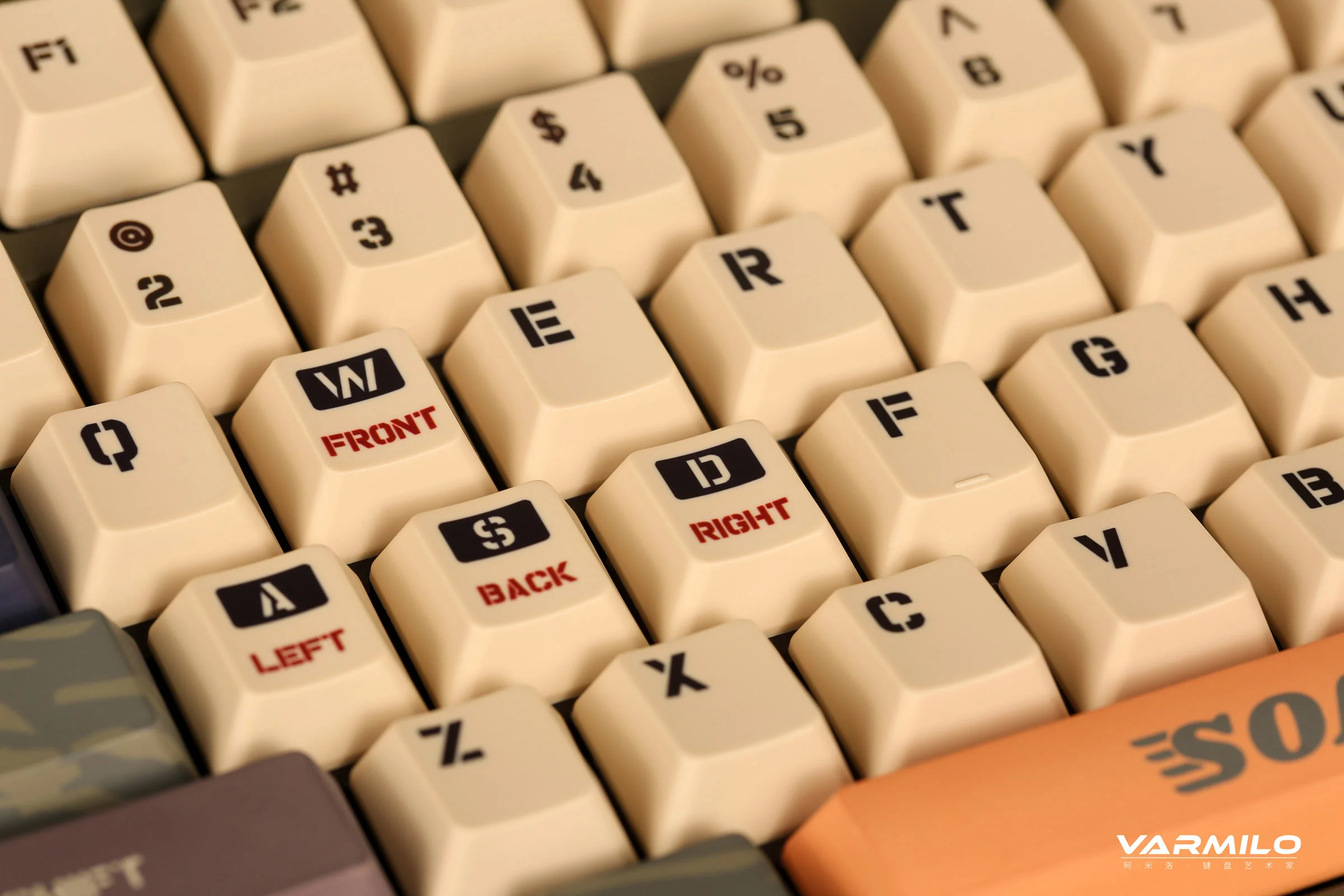 Varmilo MA Series V2 Warrior Soar White LED Dye Sub PBT EC Mechanical Keyboard - Image 9