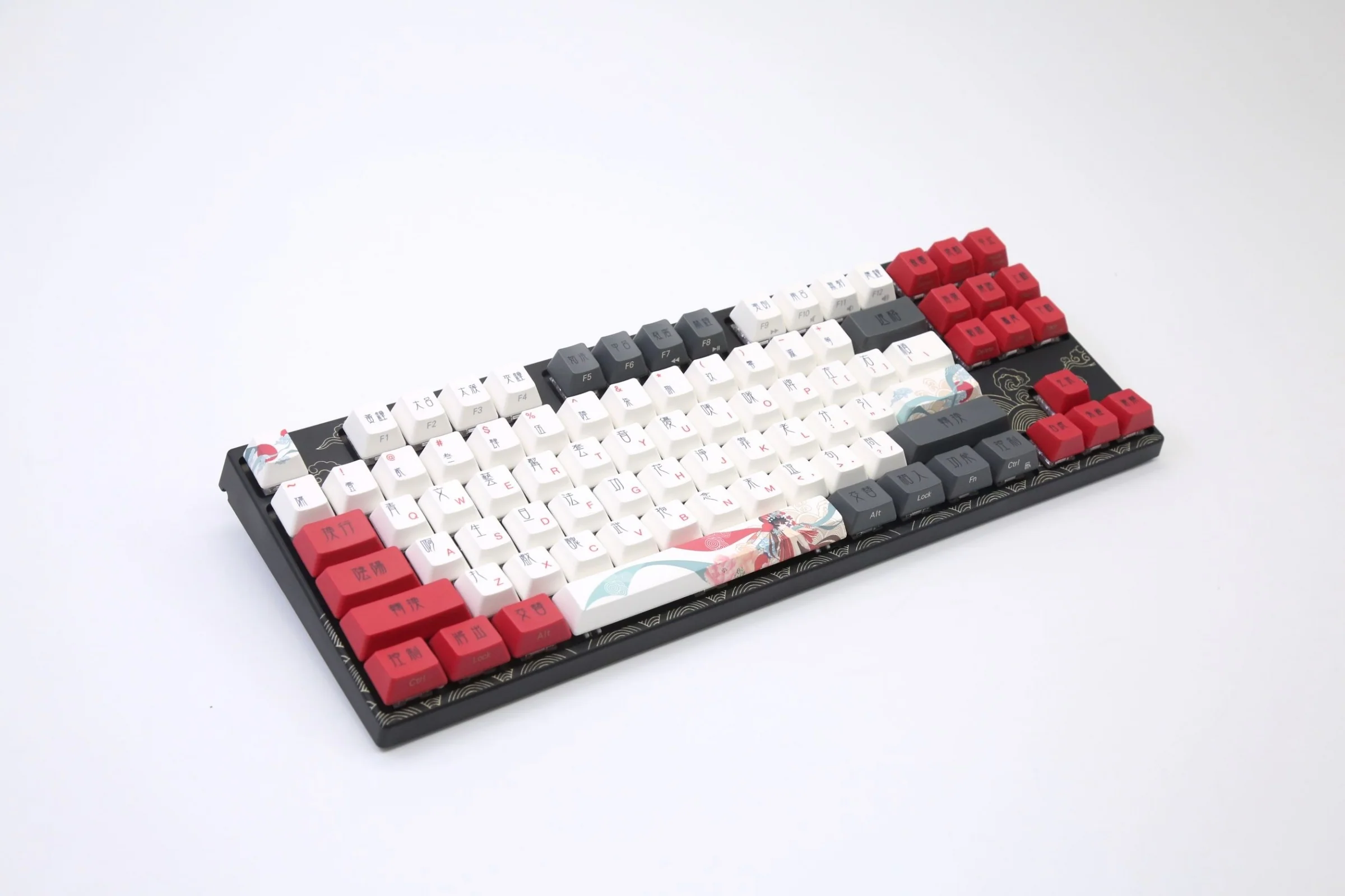 Varmilo MA Series V2 Beijing Opera White LED TKL EC Mechanical Keyboard - Image 3