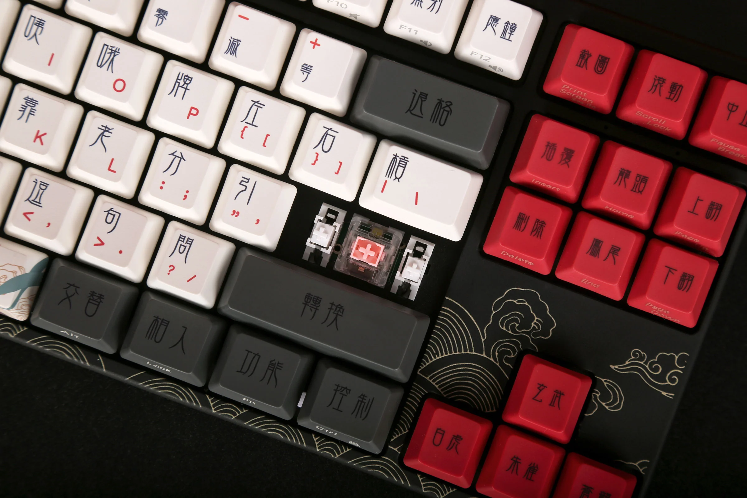 Varmilo MA Series V2 Beijing Opera White LED TKL EC Mechanical Keyboard - Image 5