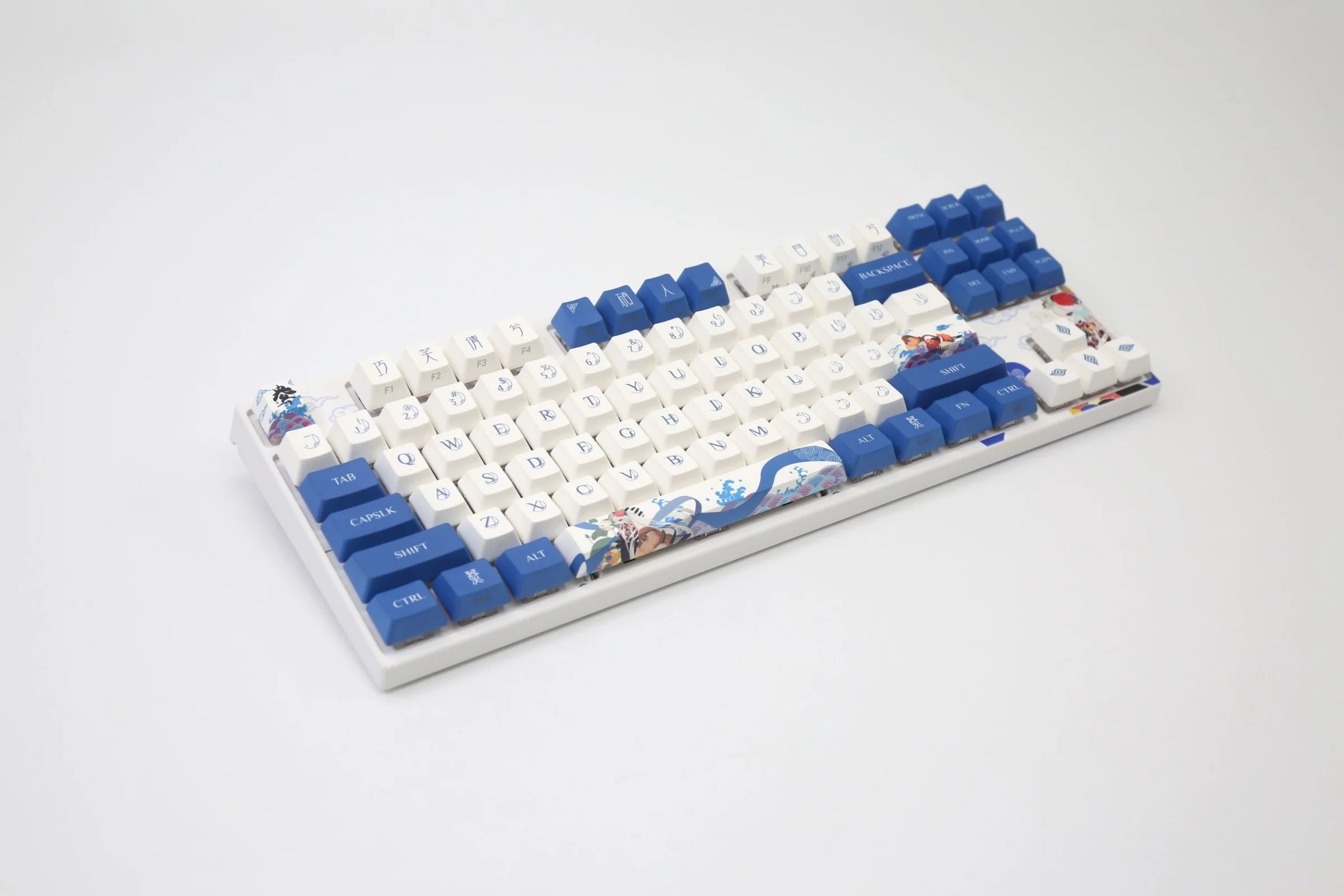 Varmilo MA Series V2 Love Birds Yang (I) White LED TKL EC Mechanical Keyboard - Image 2