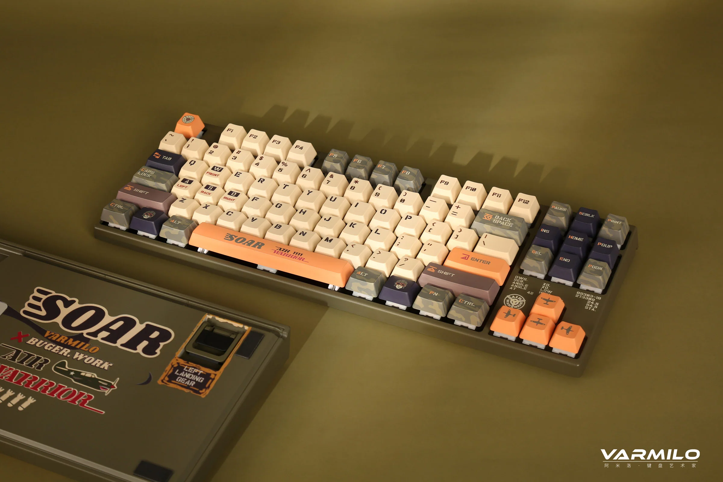Varmilo MA Series V2 Warrior Soar White LED TKL EC Mechanical Keyboard - Image 2