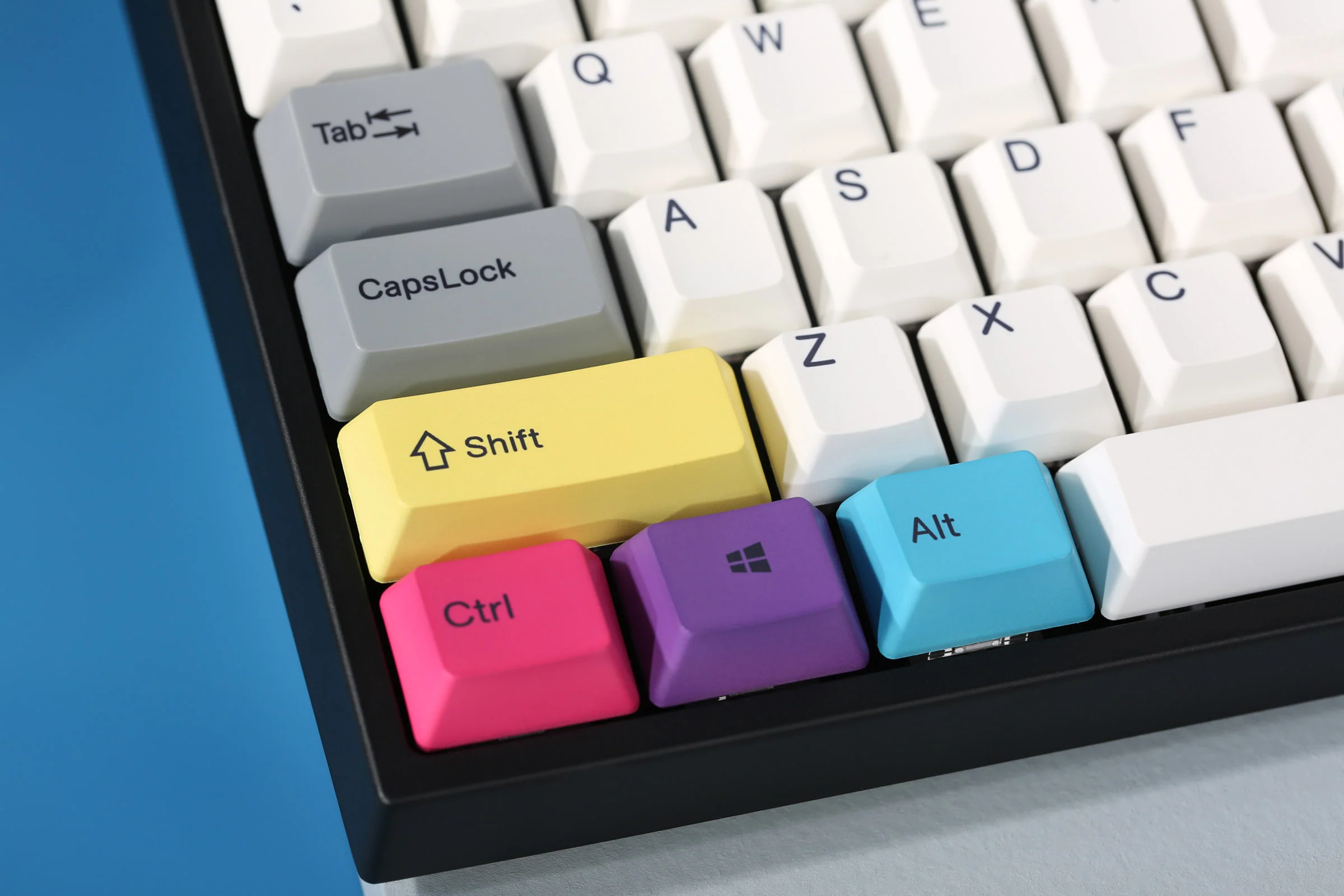 Varmilo VPE87 CMYK TKL Hotswap Triple Mode White LED Mechanical Keyboard - Image 5