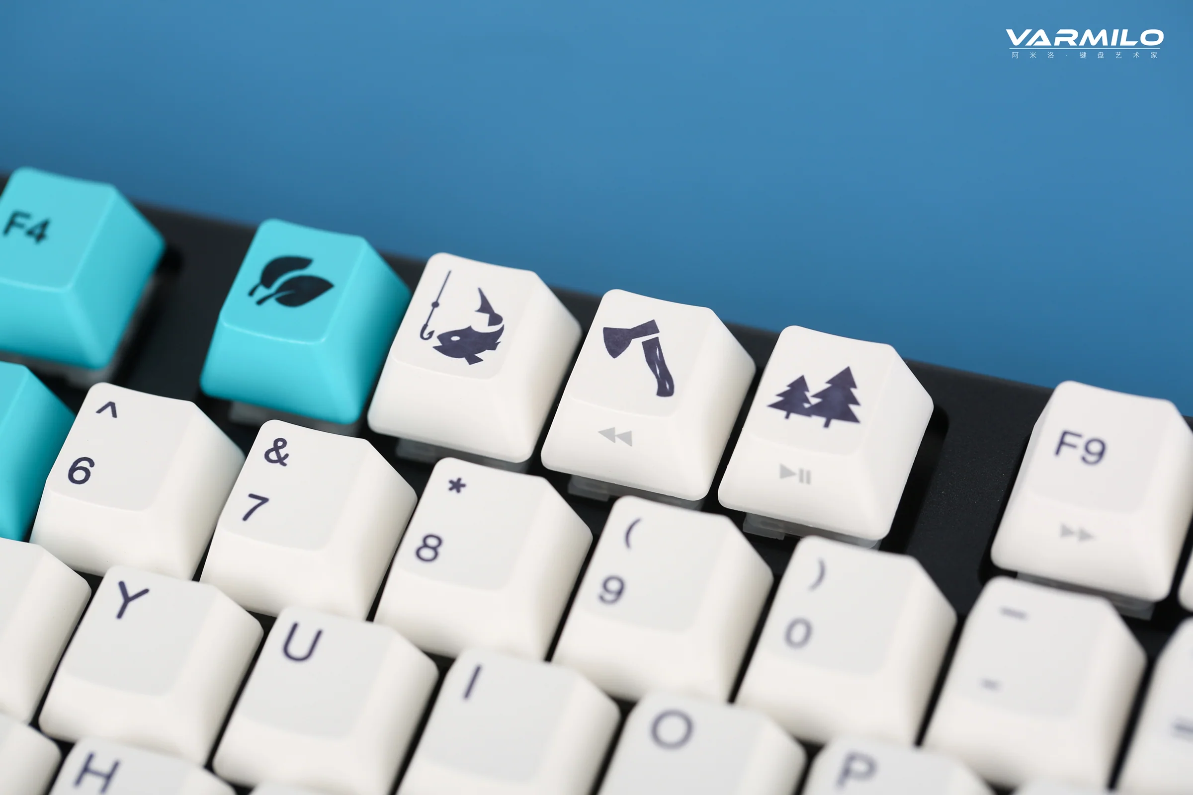 Varmilo VPE87 Summit R1 TKL Hotswap Triple Mode White LED Mechanical Keyboard - Image 6