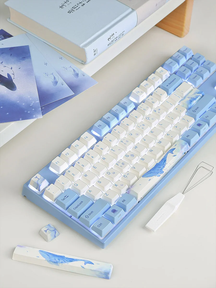 Varmilo VPG87 Sea Melody TKL Hotswap RGB Mechanical Keyboard - Image 5
