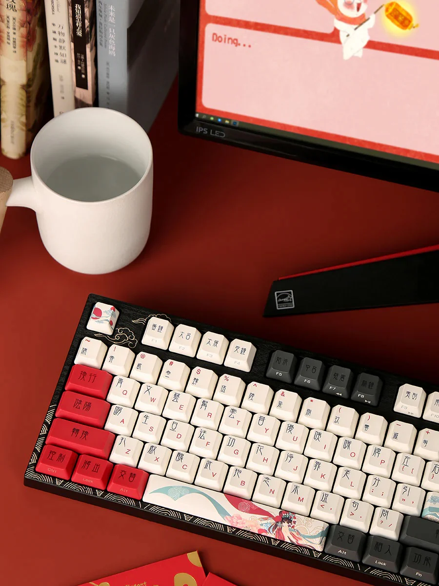 Varmilo VPT108 Beijing Opera Hotswap Wireless RGB Keyboard - Image 3