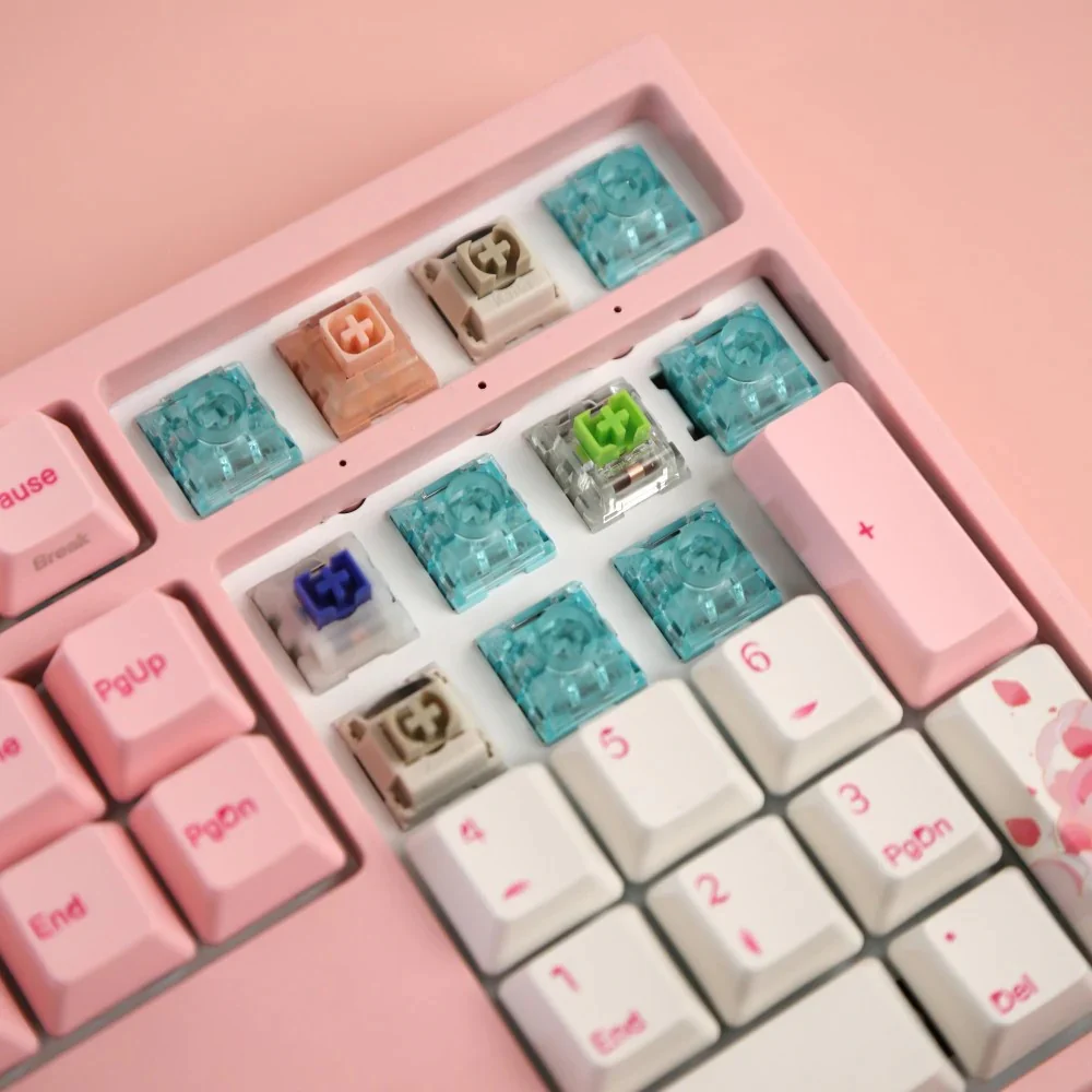 Varmilo VPT108 Sakura R2 Hotswap Wireless RGB Mechanical Keyboard - Image 11