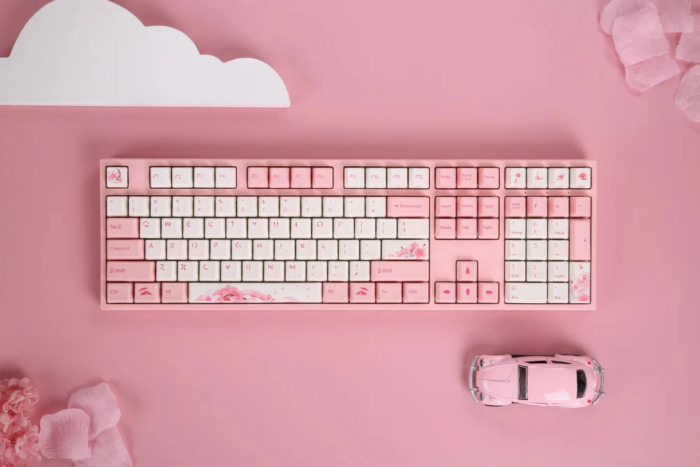 Varmilo VPT108 Sakura R2 Hotswap Wireless RGB Mechanical Keyboard - Image 3