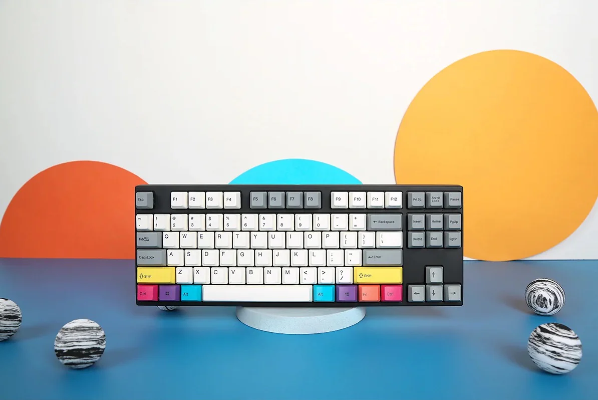 Varmilo VPT87 CMYK TKL Hotswap Wireless RGB Mechanical Keyboard - Image 2