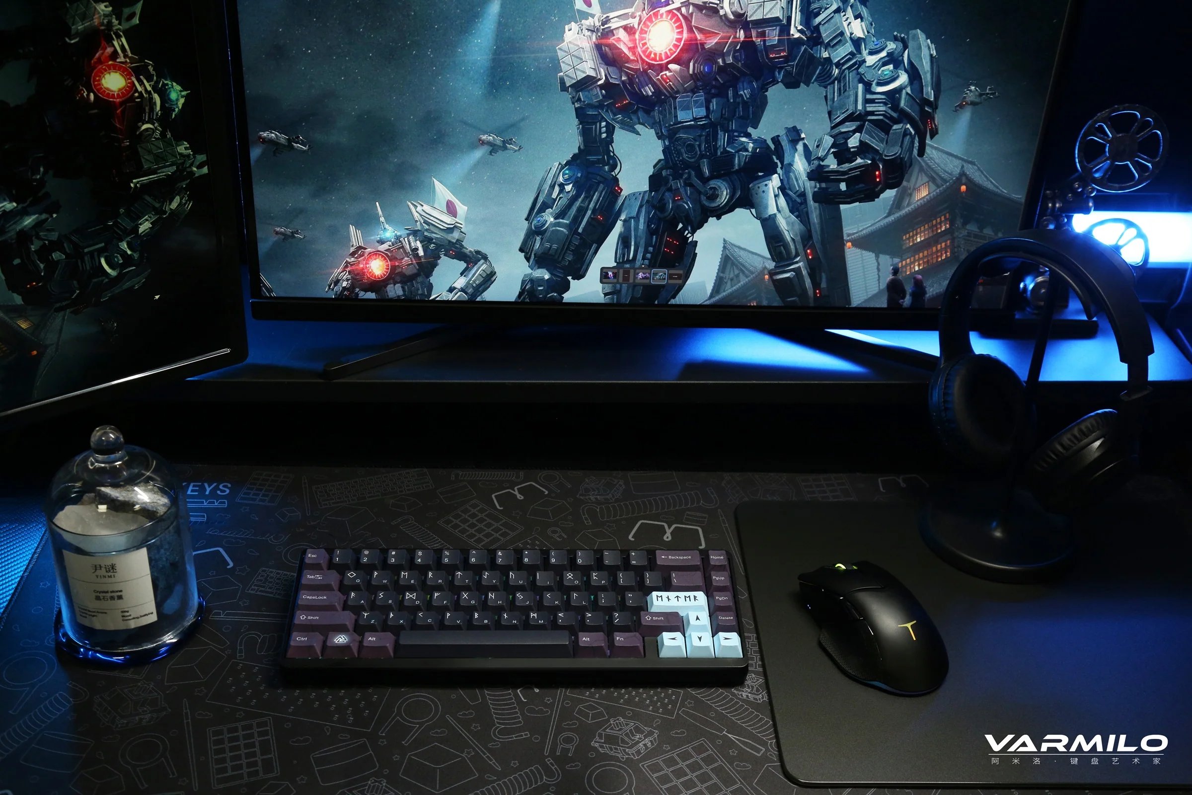 Varmilo Muse65 HE Asgard 8K Aluminum 65% RGB Keyboard - Image 14