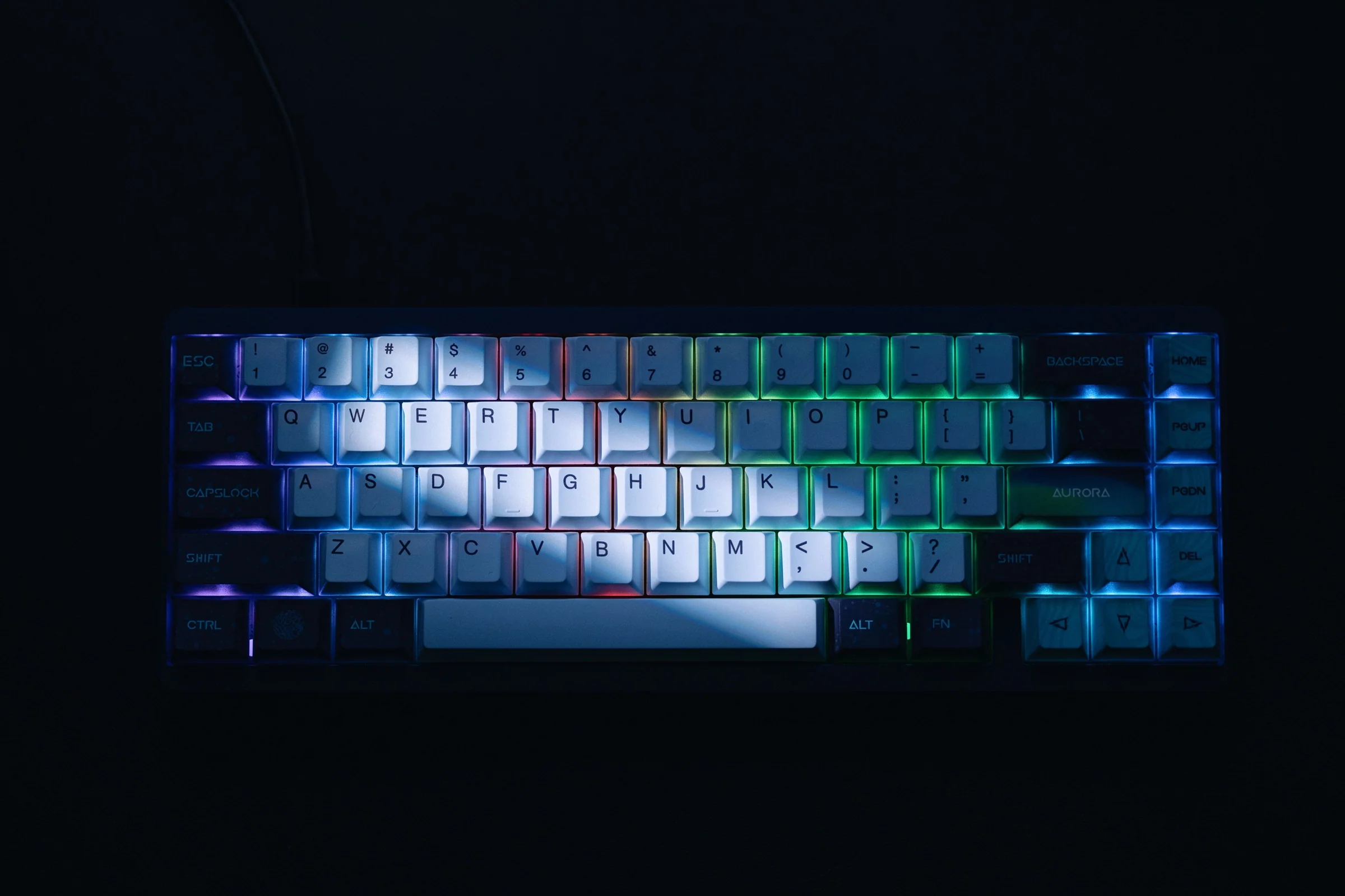 Varmilo Muse65 HE Aurora 8K Aluminum 65% RGB Keyboard - Image 10