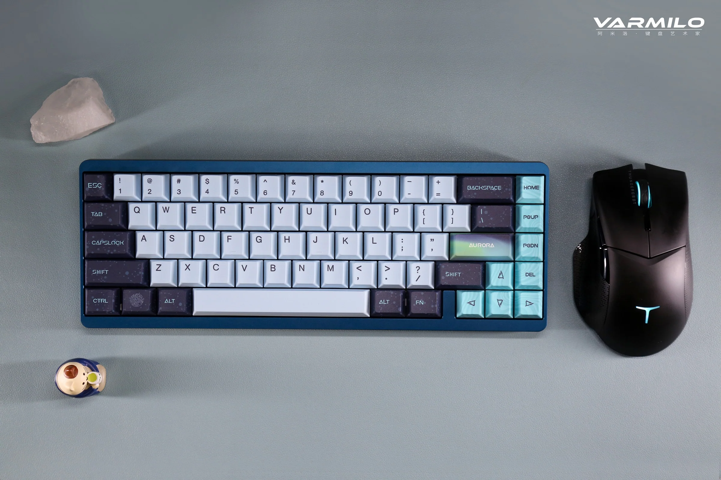Varmilo Muse65 HE Aurora 8K Aluminum 65% RGB Keyboard - Image 12