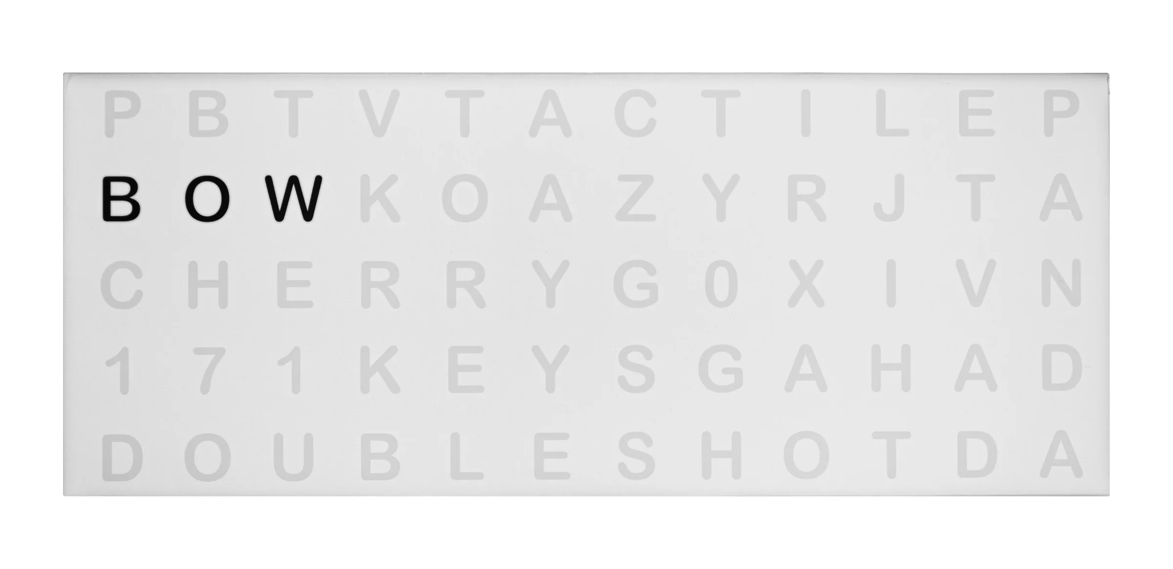 VMK Black on White 171 Key Cherry Profile Double Shot PBT Keycap Set - Image 3