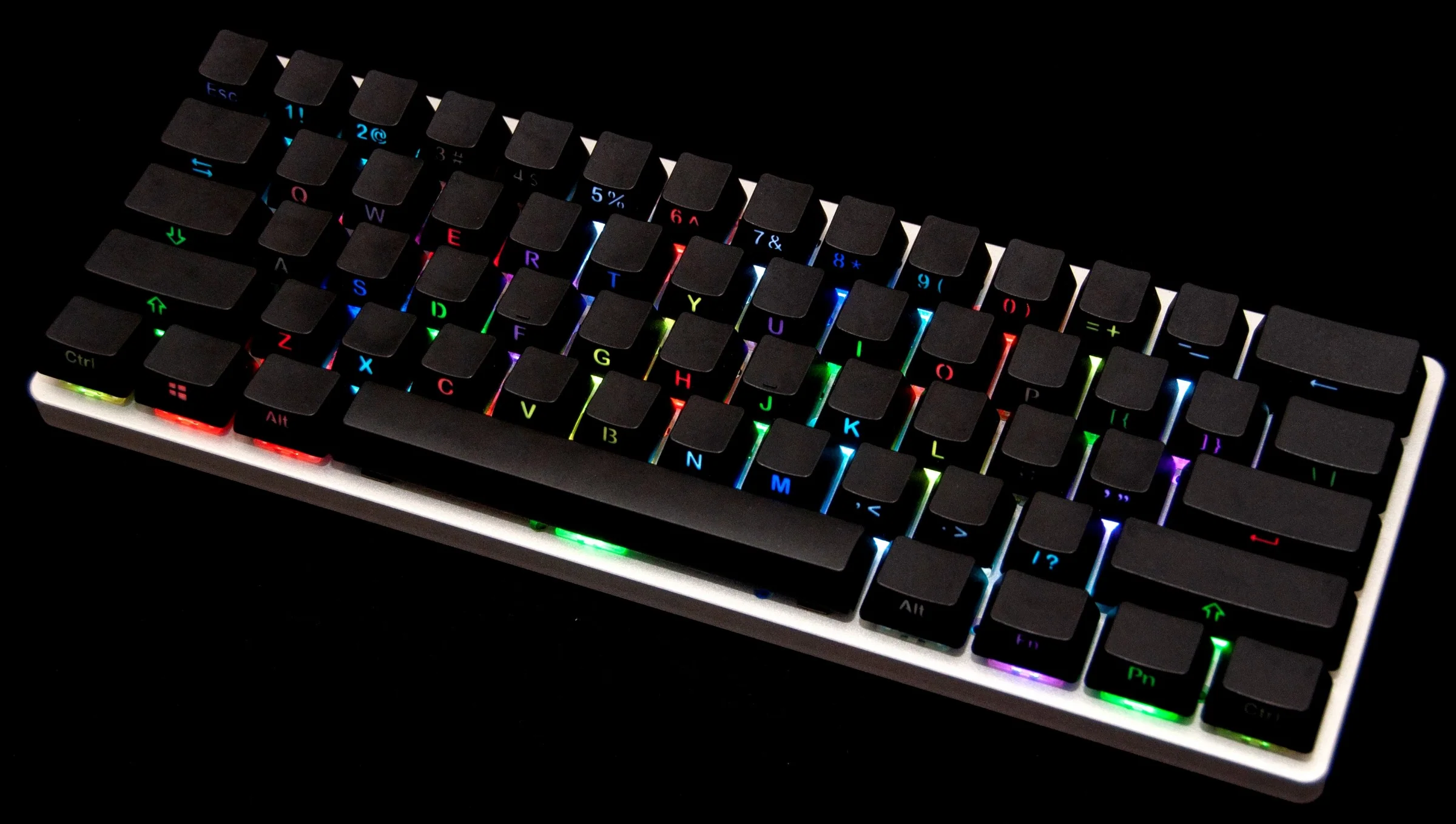 Vortex 10 10th Anniversary Edition RGB LED 60% Double Shot PBT Mechanical Keyboard - Image 3